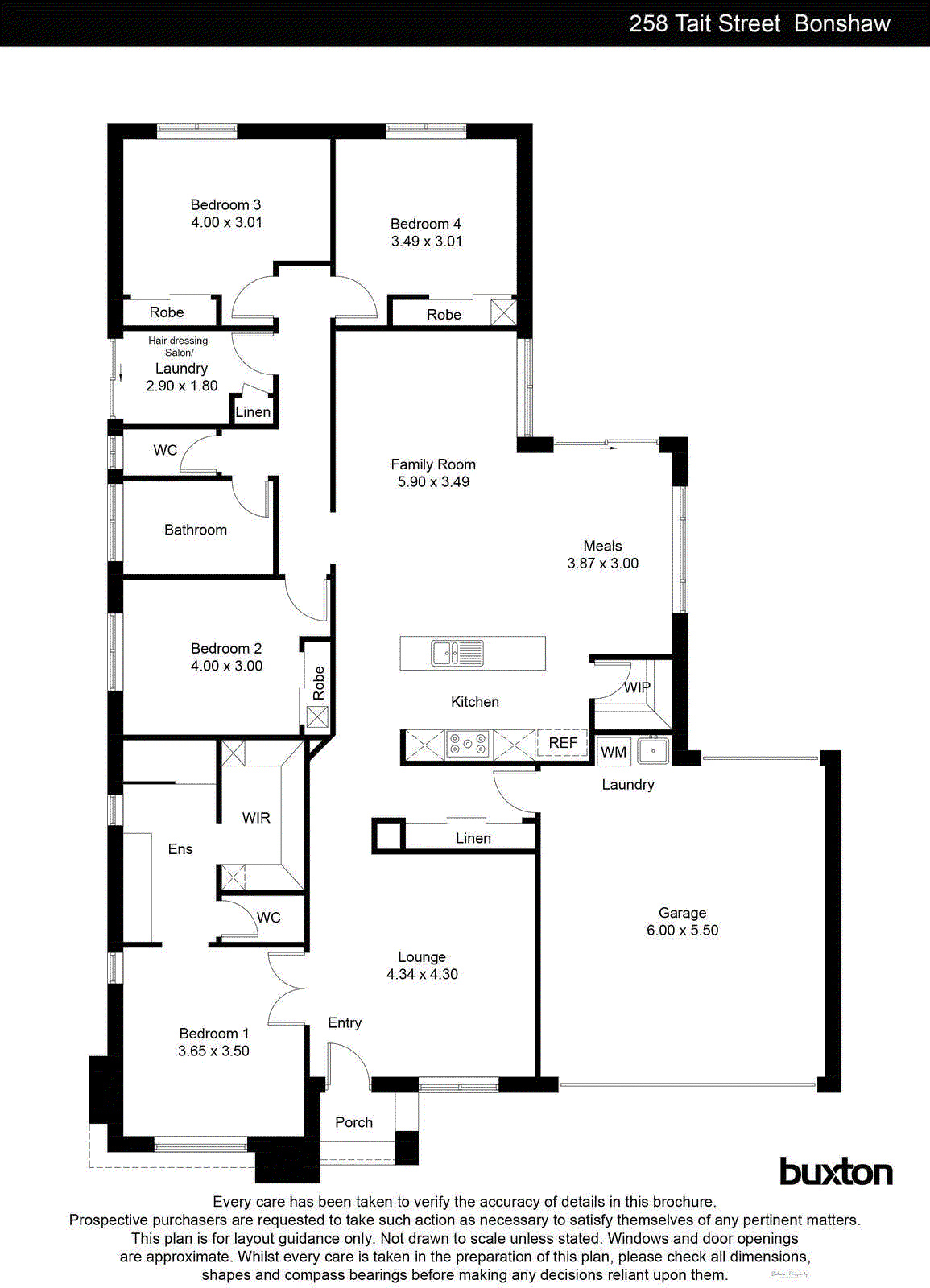 258 Tait Street, Bonshaw VIC 3352 - Floorplan