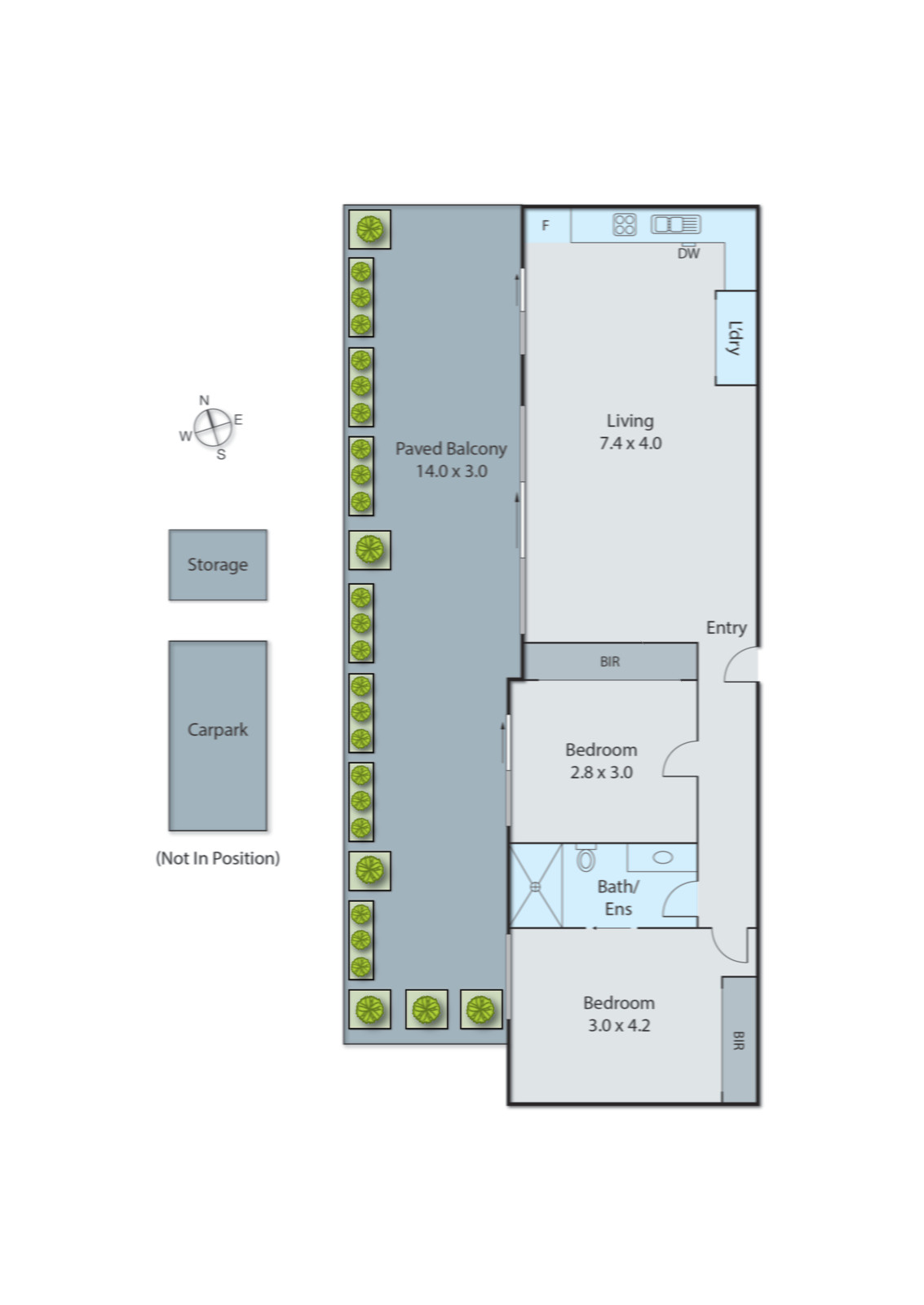 25/80 Balcombe Road, Mentone VIC 3194 - Floorplan