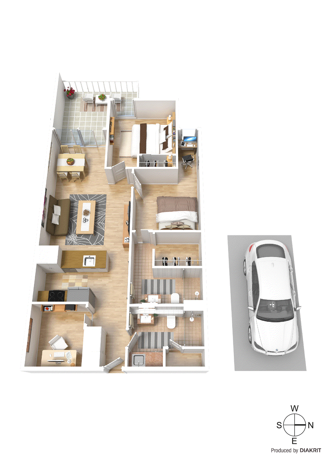 258/284-286 Highett Road, Highett VIC 3190 - Floorplan