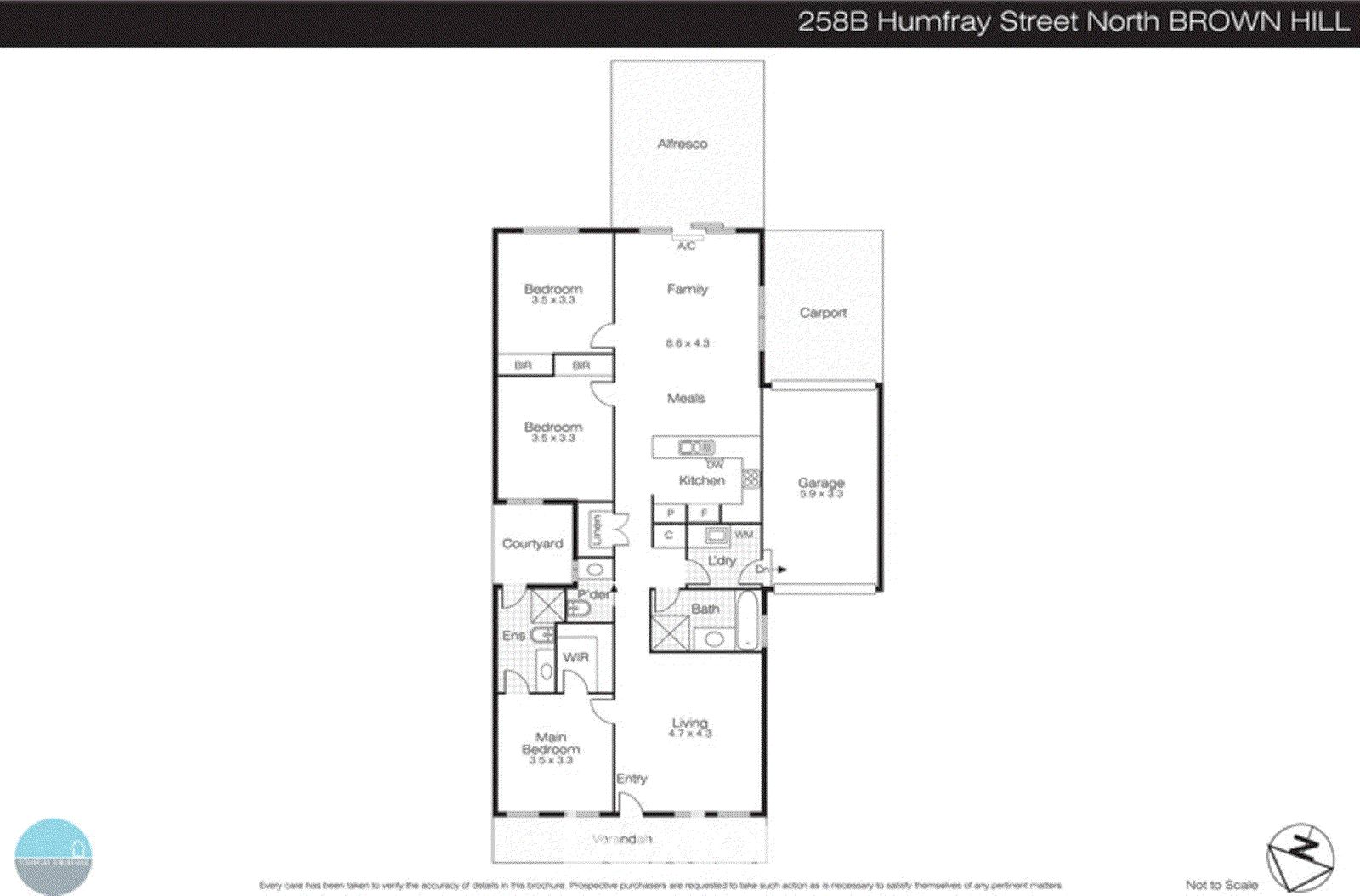 258B Humffray Street North, Brown Hill VIC 3350 - Floorplan