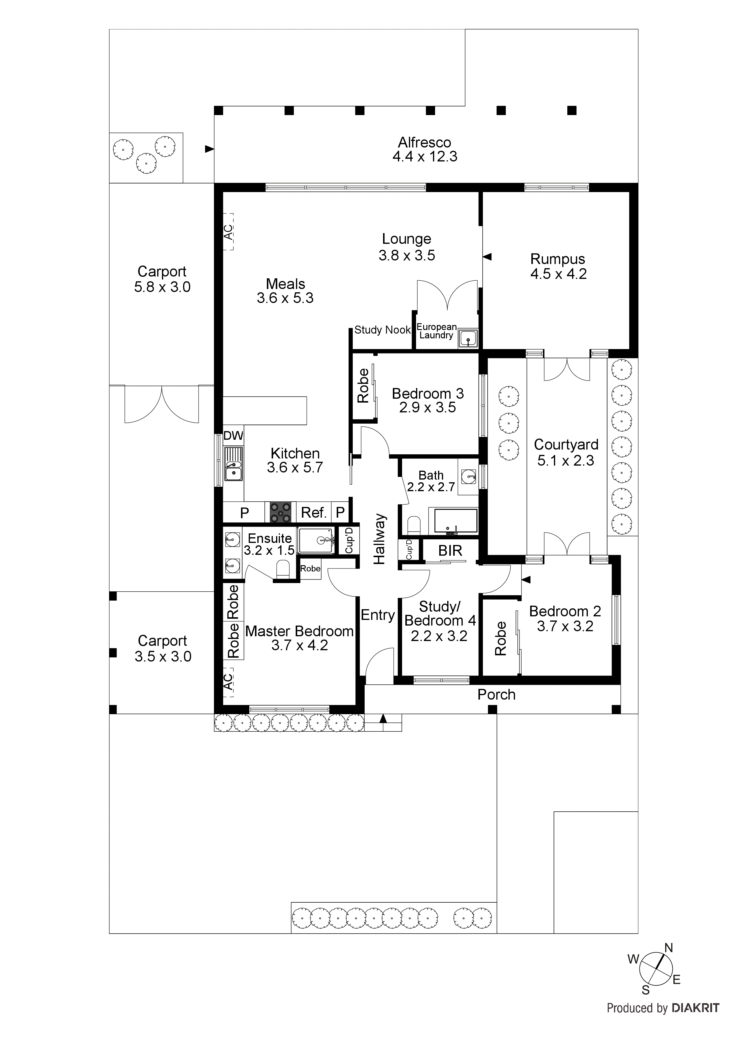 2/59 Ella Grove, Chelsea VIC 3196 - Floorplan