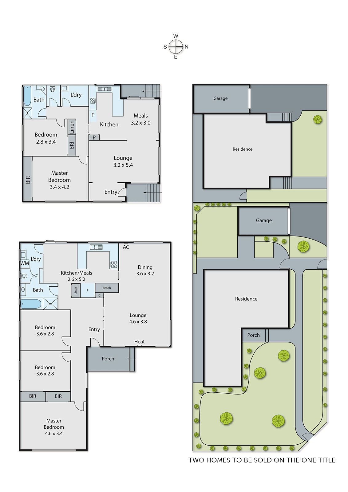 25a & 25b Grandview Grove, Moorabbin VIC 3189 - Floorplan