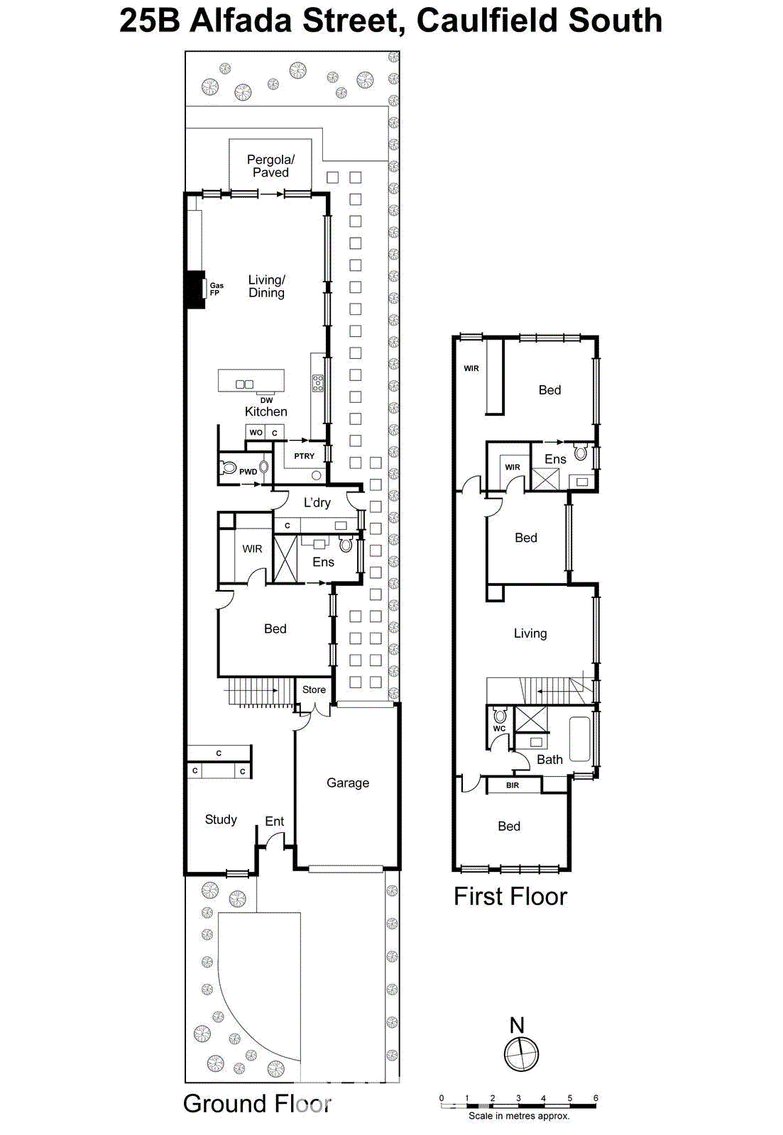 25B Alfada Street, Caulfield South VIC 3162 - Floorplan