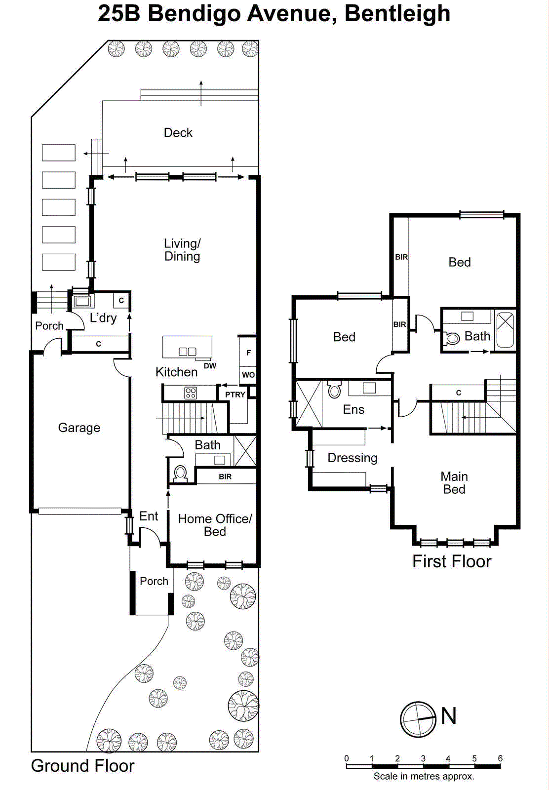 25B Bendigo Avenue, Bentleigh VIC 3204 - Floorplan