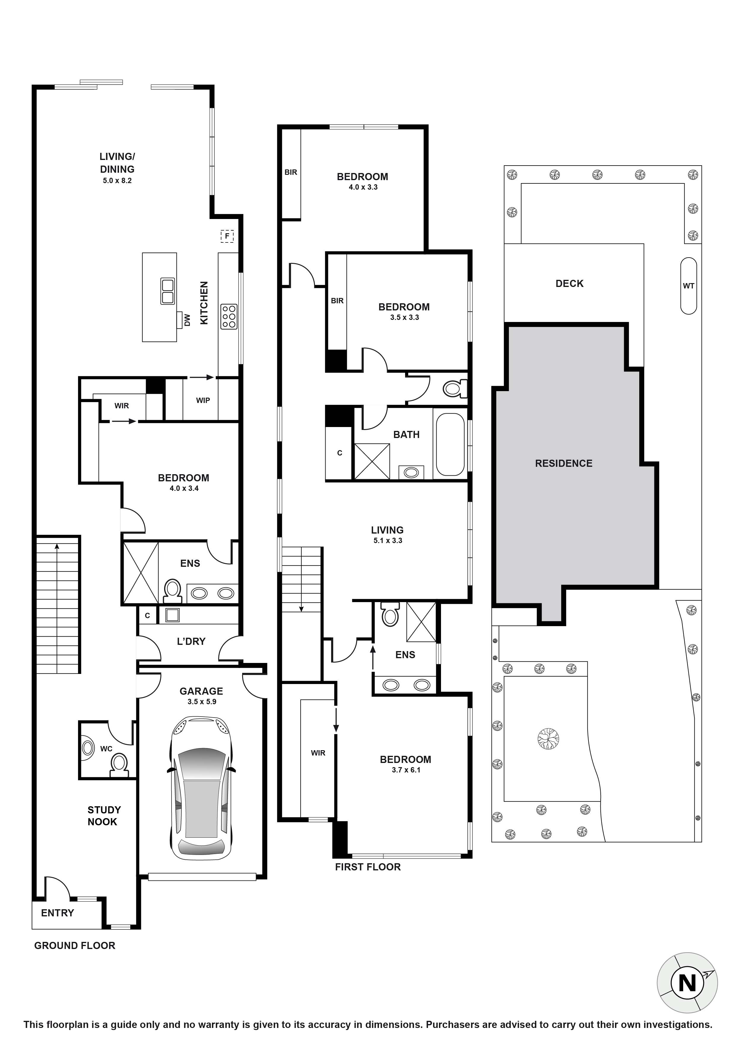 25B Edinburgh Street, Bentleigh East VIC 3165 - Floorplan