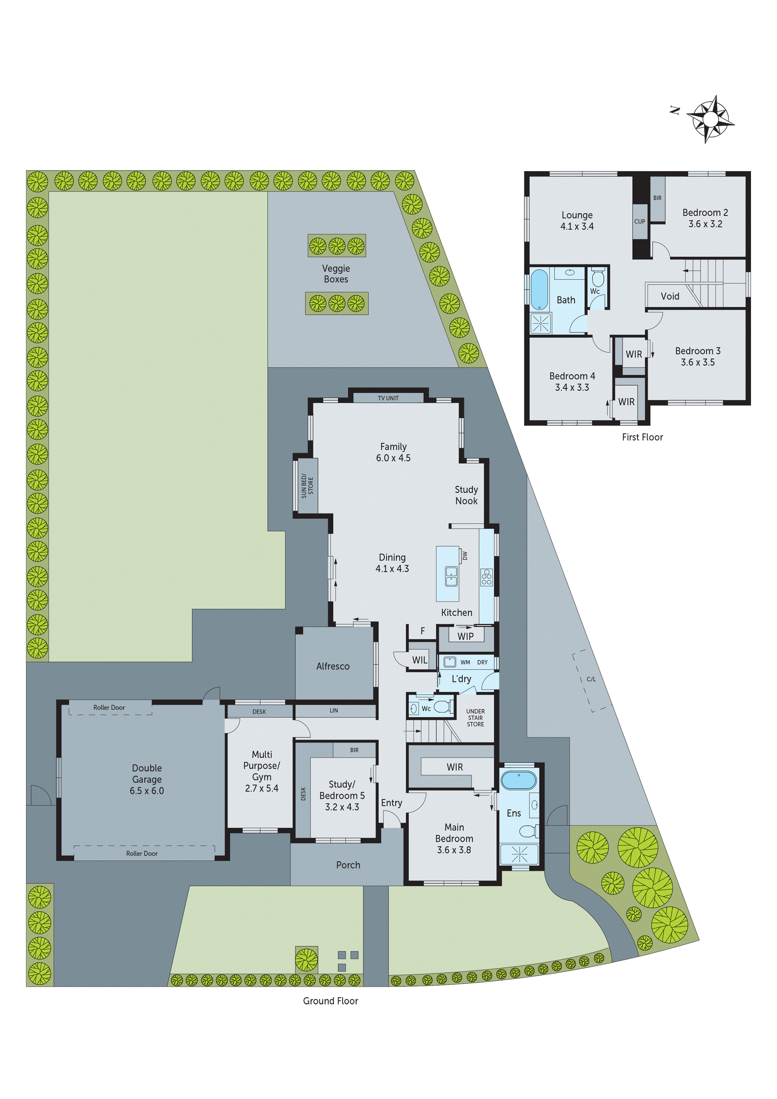 26-28 Monier Way, Fyansford VIC 3218 - Floorplan