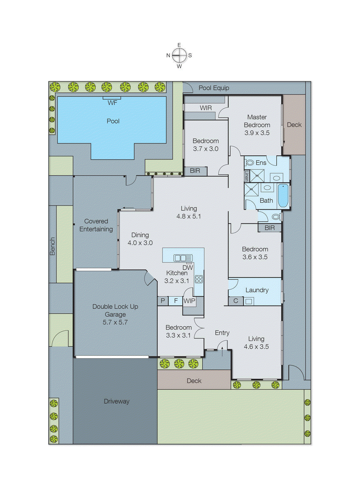 26 Affinity Close, Mordialloc VIC 3195 - Floorplan