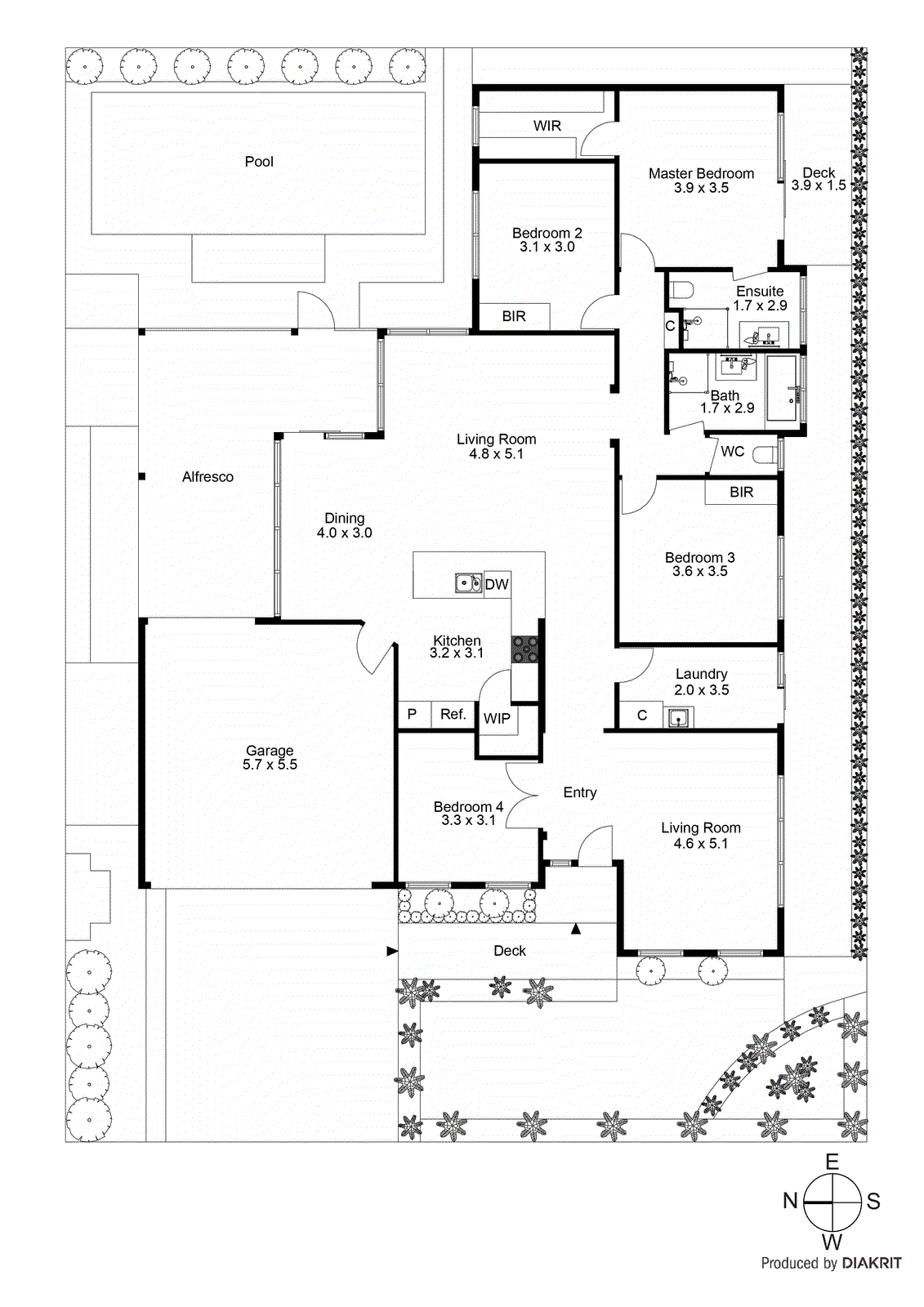 26 Affinity Close, Mordialloc VIC 3195 - Floorplan