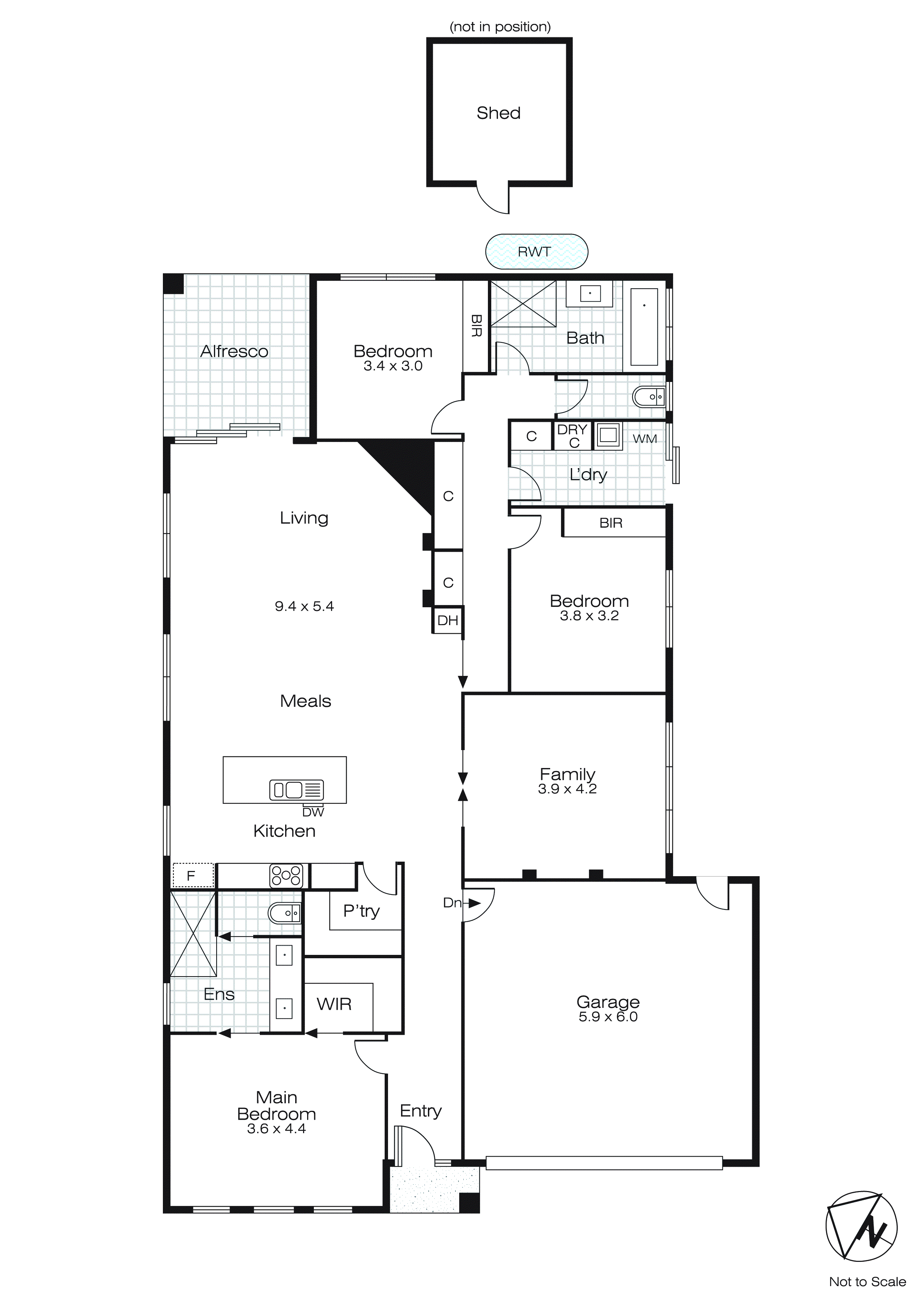 26 Arch Drive, Alfredton VIC 3350 - Floorplan