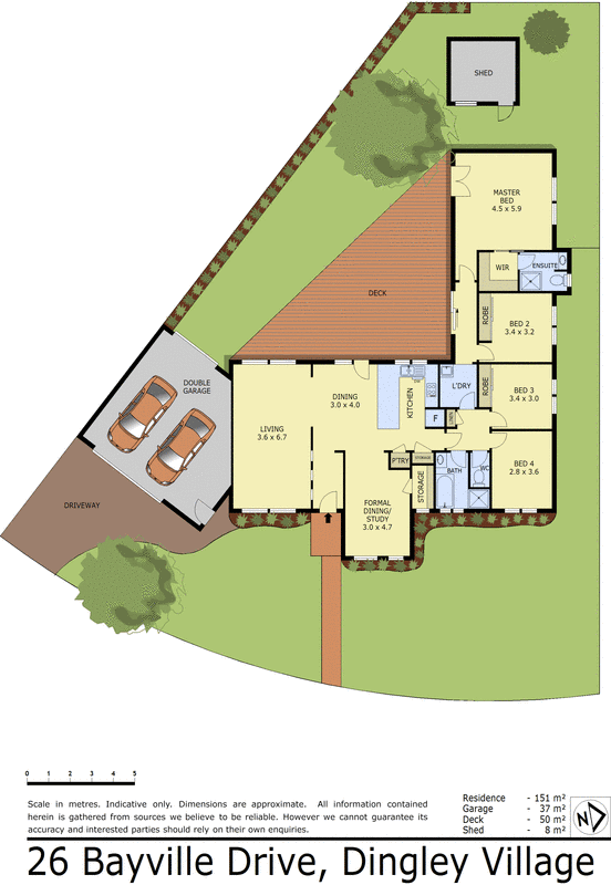 26 Bayville Drive, Dingley Village VIC 3172 - Floorplan
