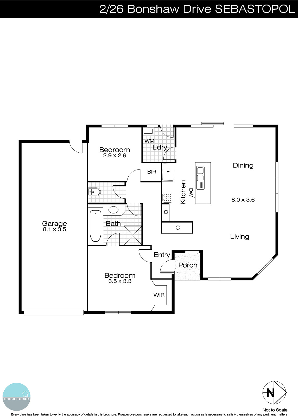 26 Bonshaw Drive, Sebastopol VIC 3356 - Floorplan