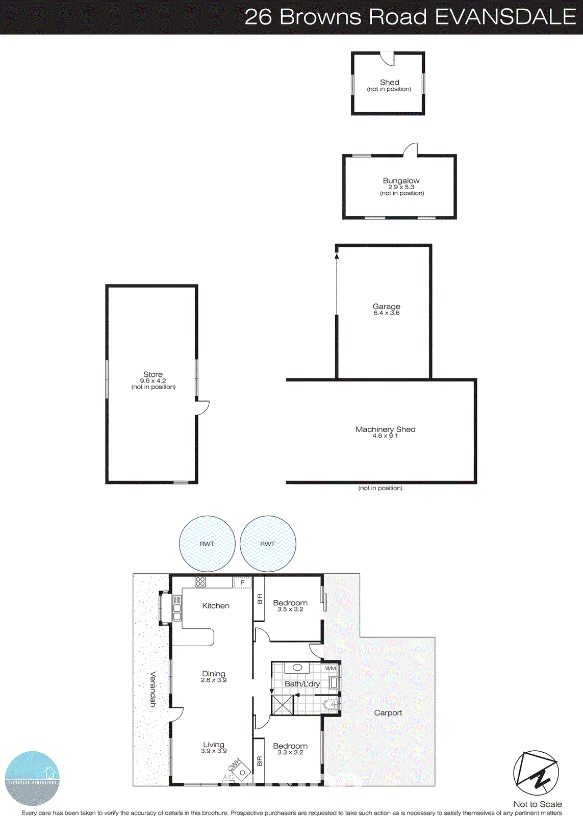 26 Browns Road, Evansford VIC 3371 - Floorplan