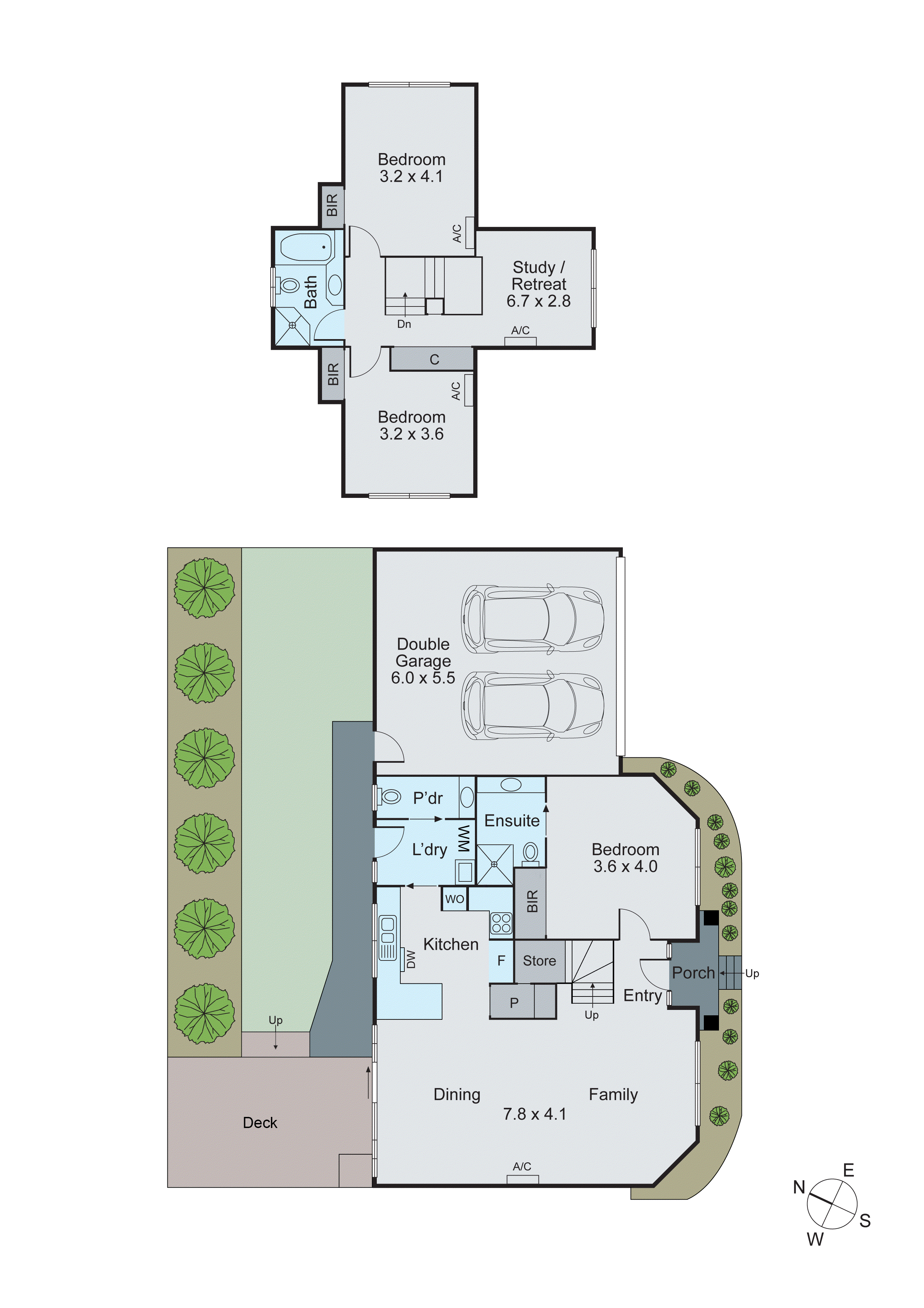 2/6 Cabena Crescent, Chadstone VIC 3148 - Floorplan