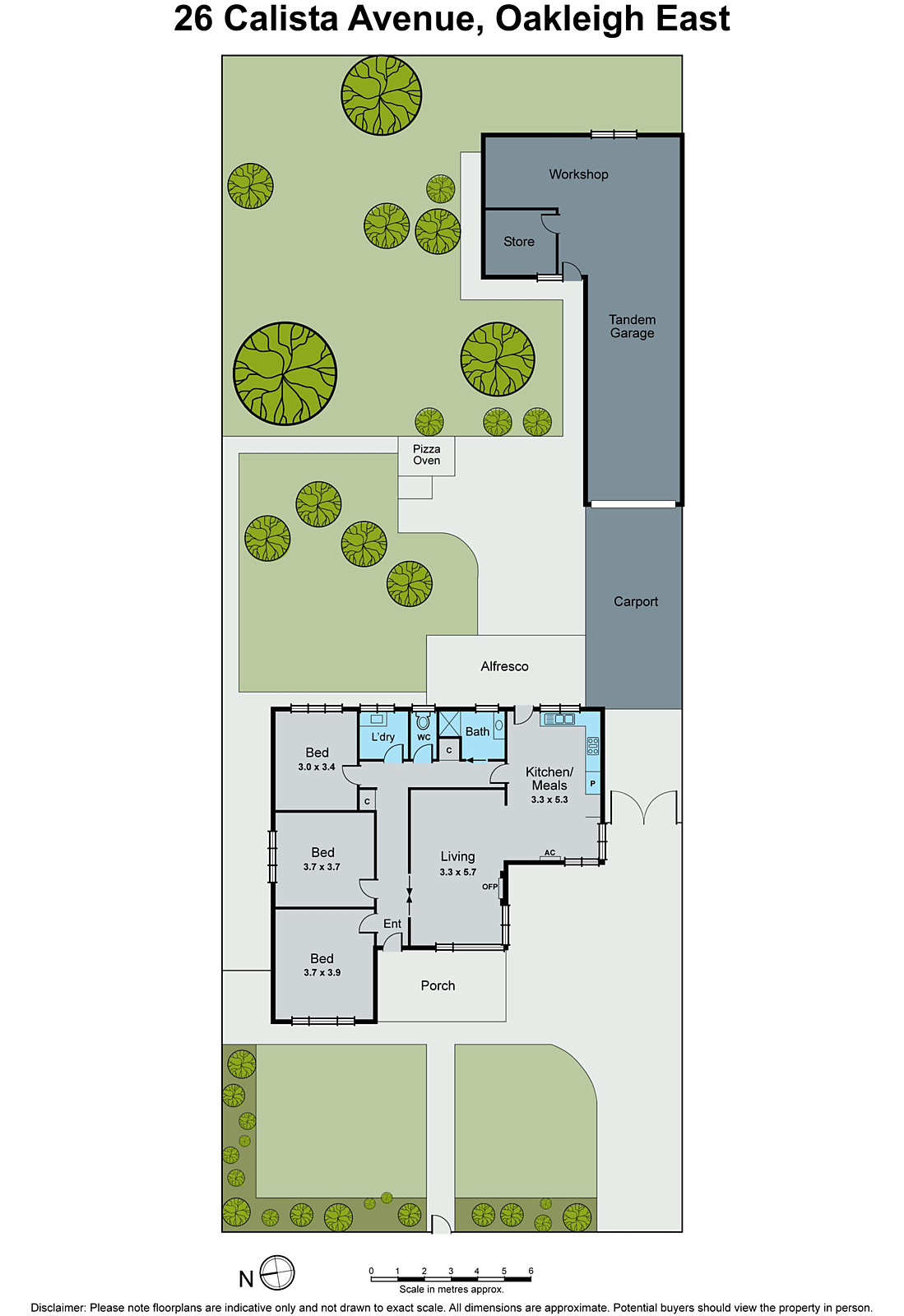26 Calista Avenue, Oakleigh East VIC 3166 - Floorplan