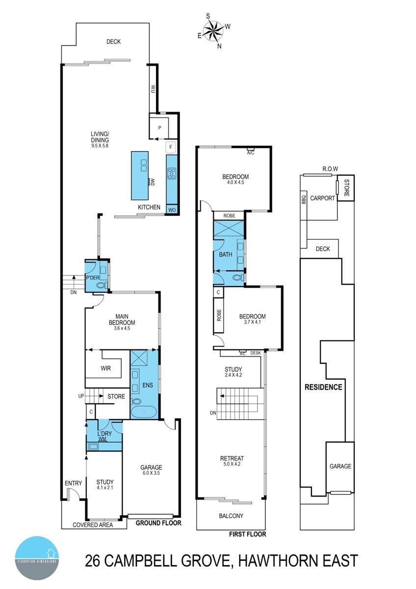 26 Campbell Grove, Hawthorn
- Floorplan 1