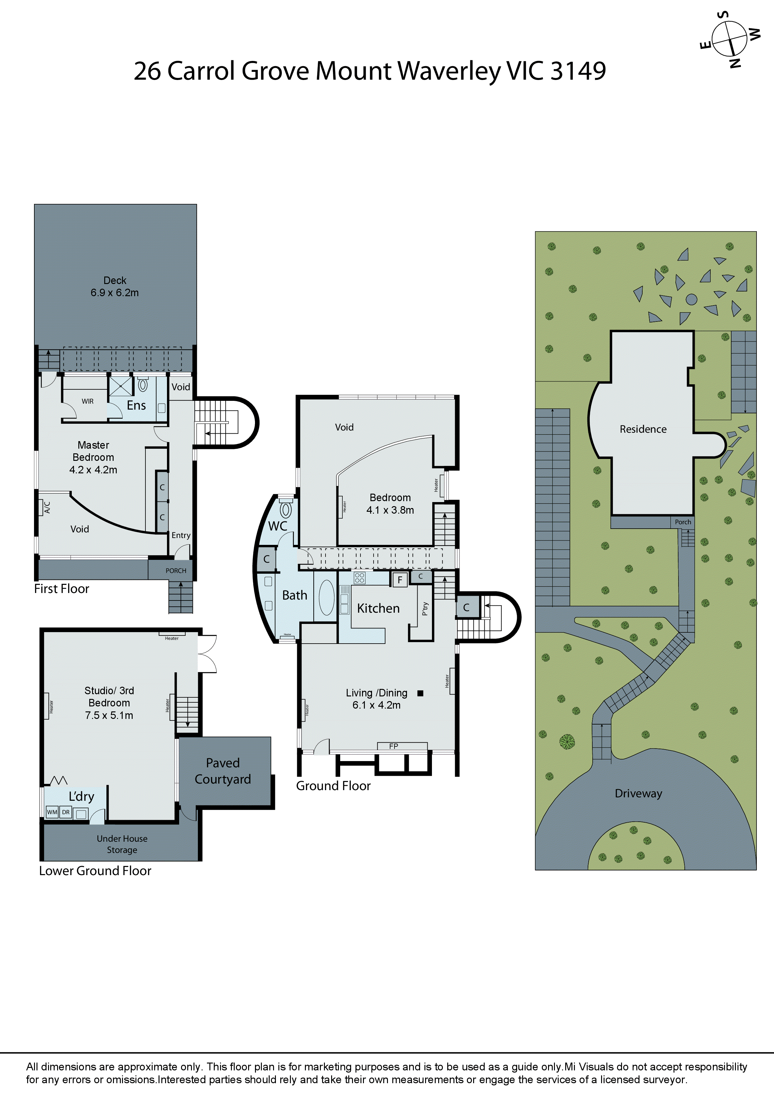 26 Carrol Grove, Mount Waverley VIC 3149 - Floorplan