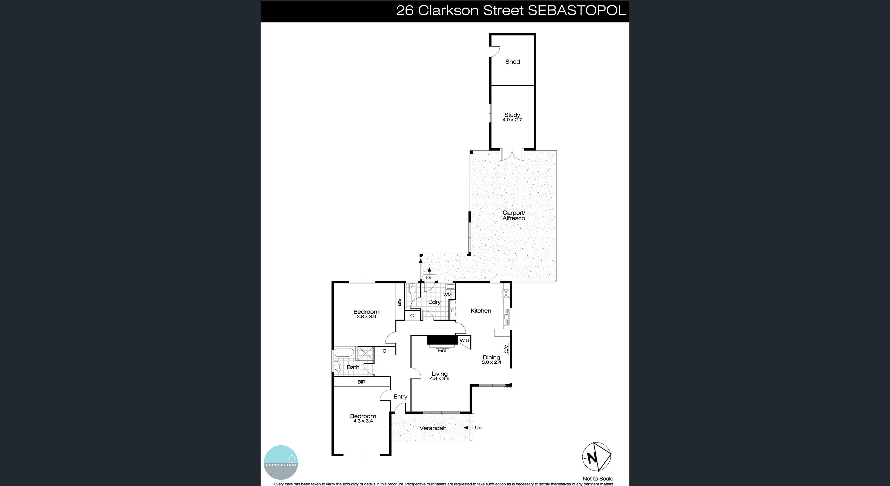 26 Clarkson Street, SEBASTOPOL VIC 3356 - Floorplan