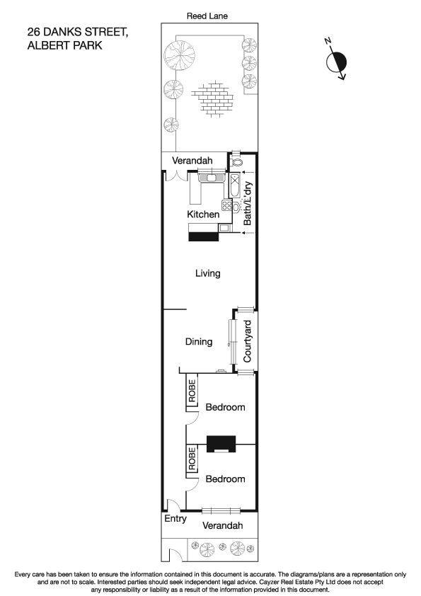 26 Danks Street, ALBERT PARK VIC 3206 - Floorplan