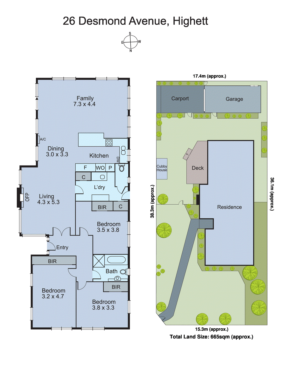 26 Desmond Avenue, Highett VIC 3190 - Floorplan