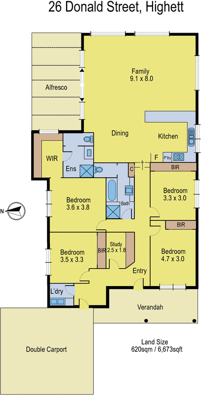 26 Donald Street, Highett VIC 3190 - Floorplan