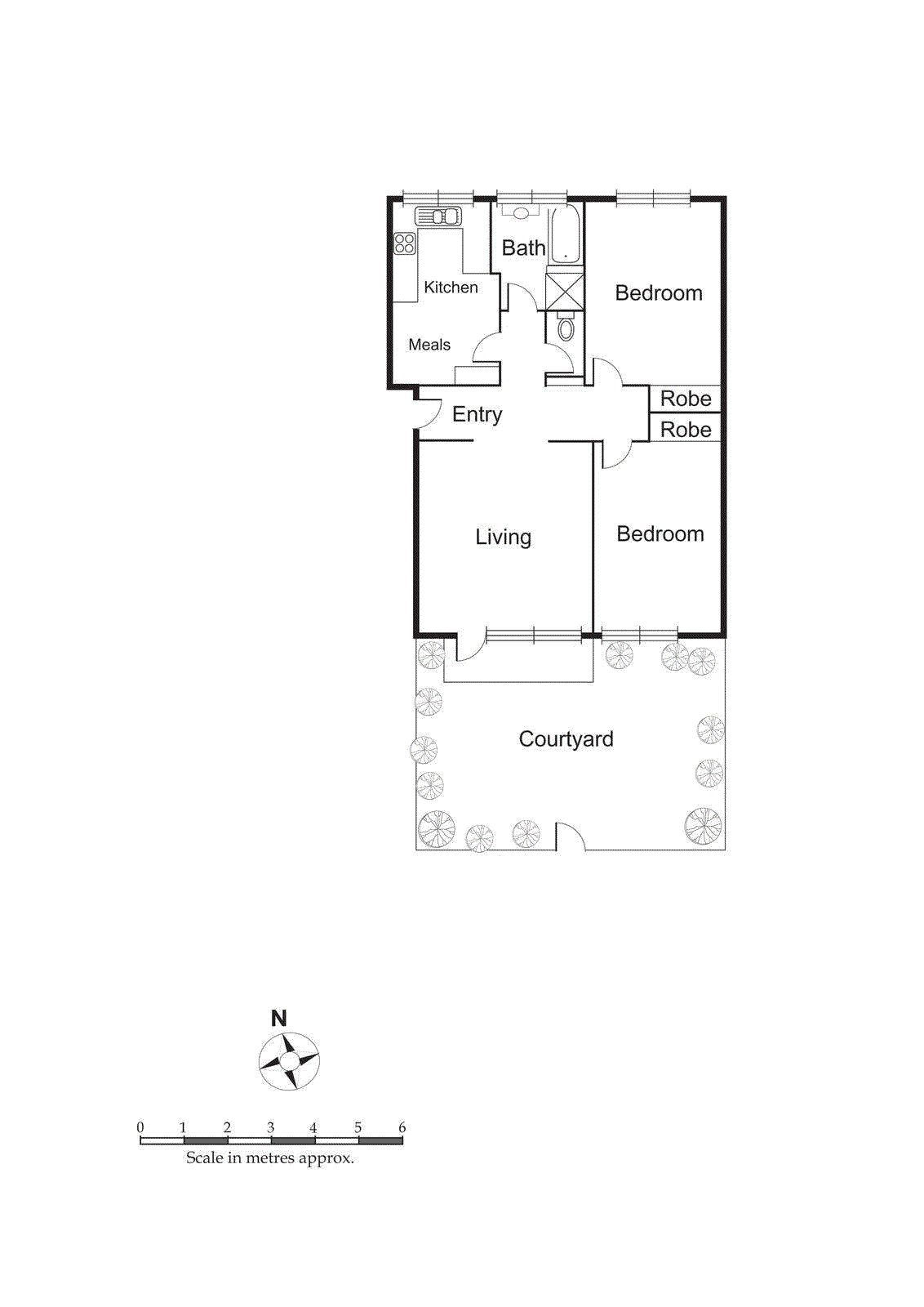 2/6 Dulcie Grove, Bentleigh VIC 3204 - Floorplan
