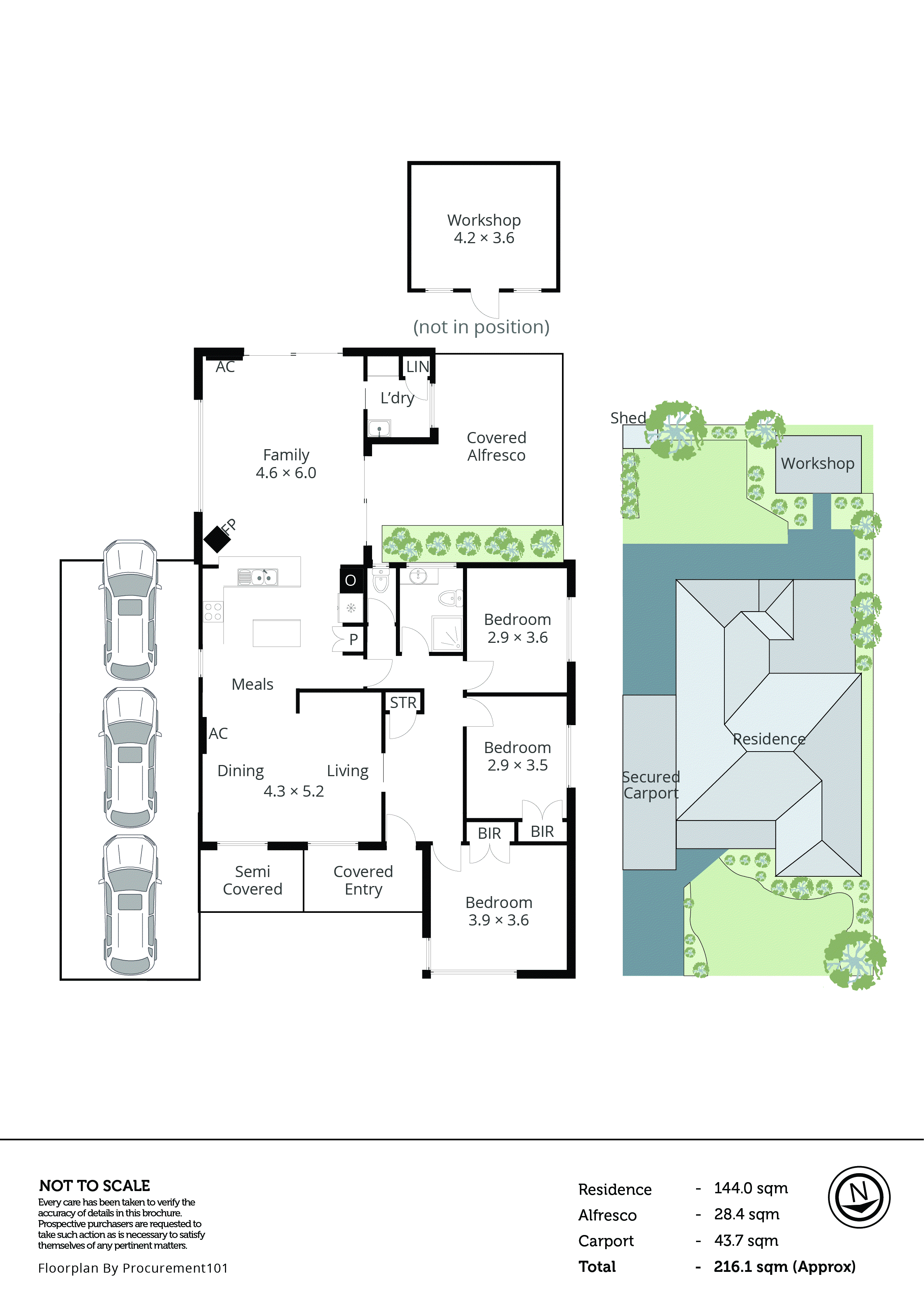 26 Eildon Drive, Keysborough VIC 3173 - Floorplan