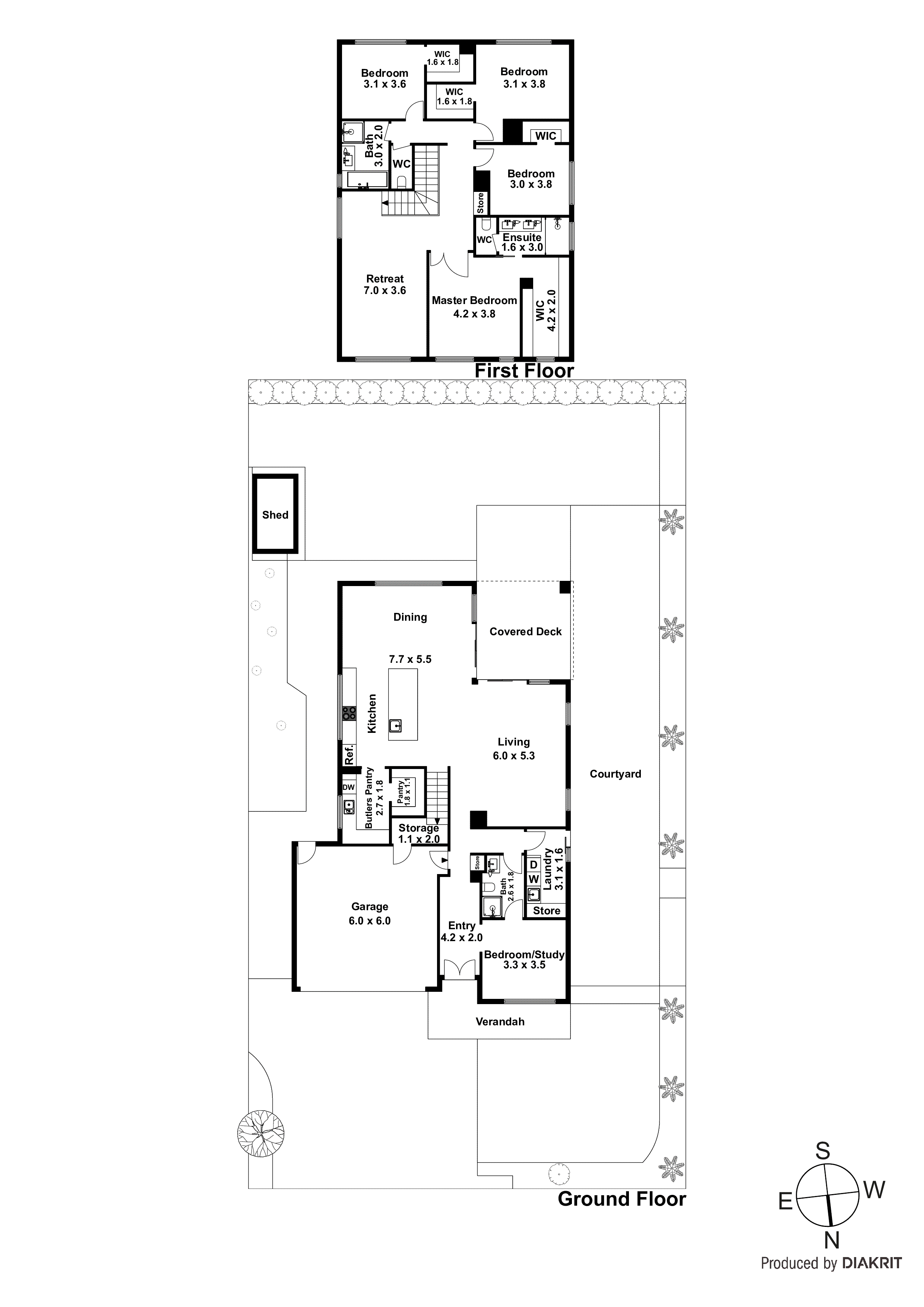 26 Fewster Road, Hampton VIC 3188 - Floorplan