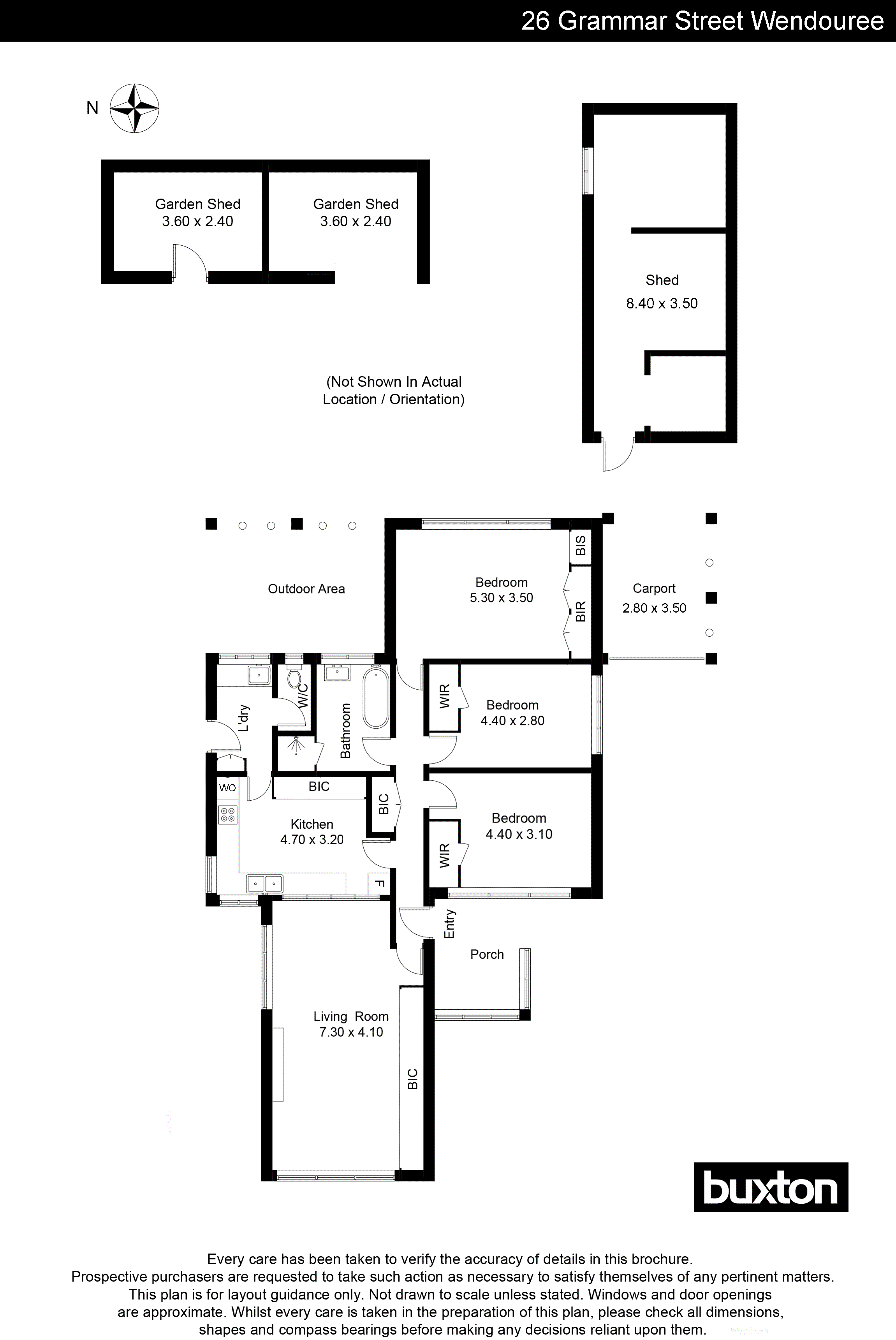 26 Grammar Street, Wendouree VIC 3355 - Floorplan