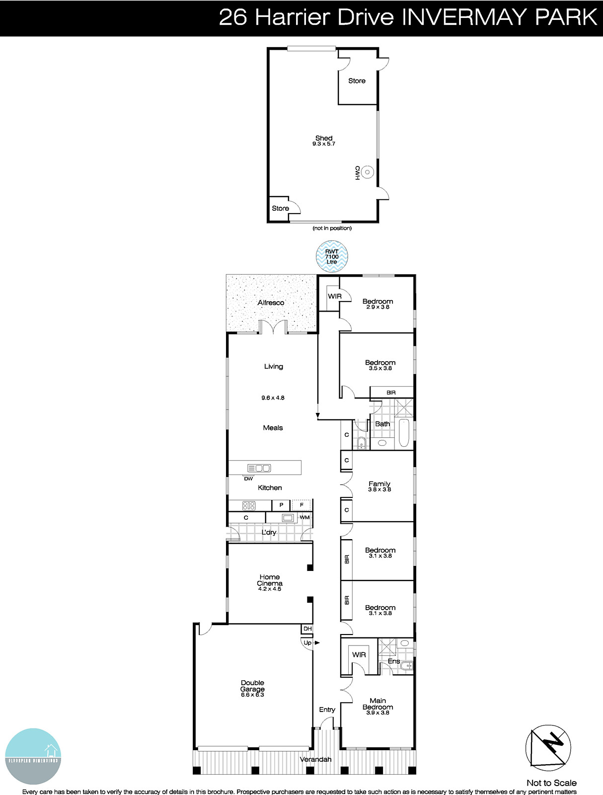 26 Harrier Drive, Invermay Park VIC 3350 - Floorplan
