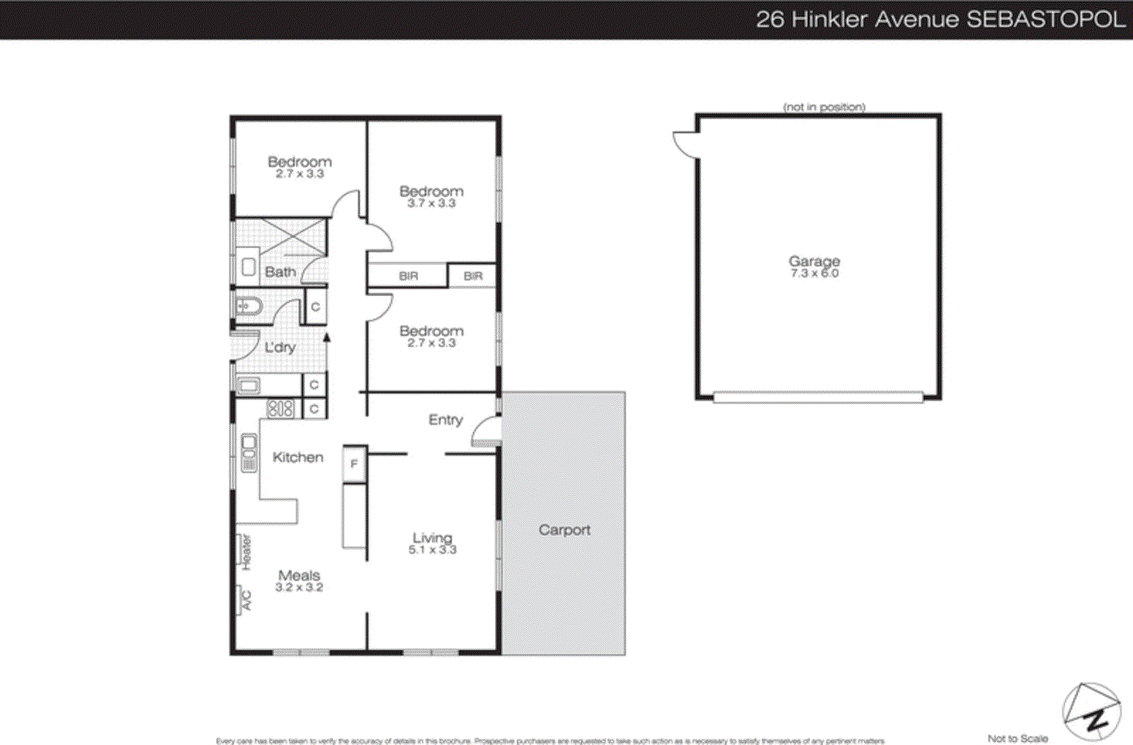 26 Hinkler Avenue, Sebastopol VIC 3356 - Floorplan