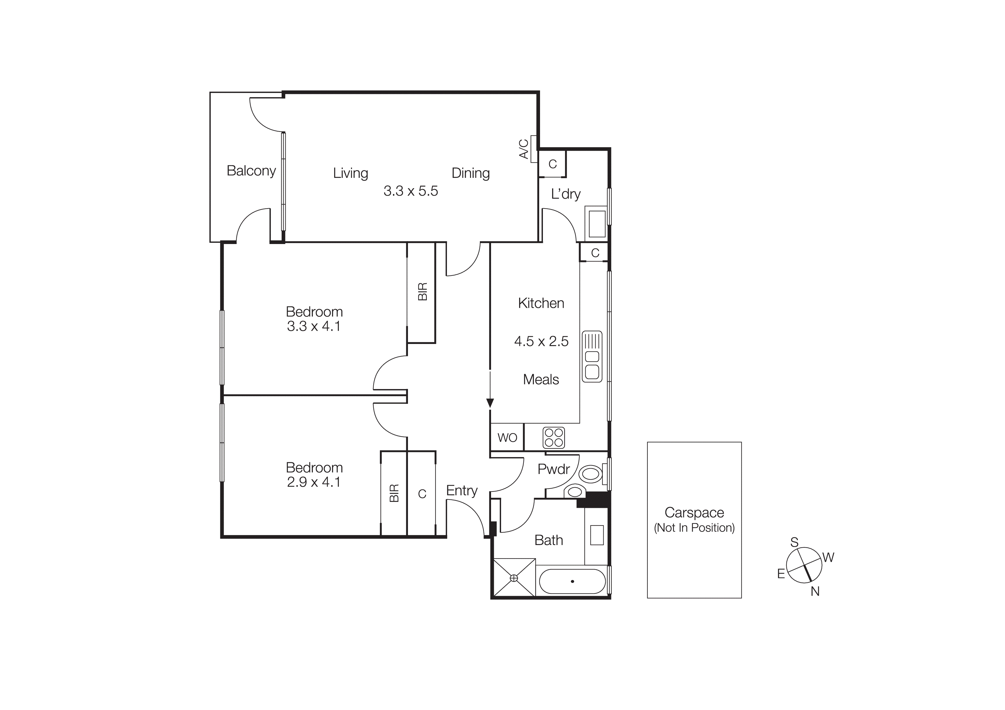2/6 Hughenden Road, St Kilda East VIC 3183 - Floorplan