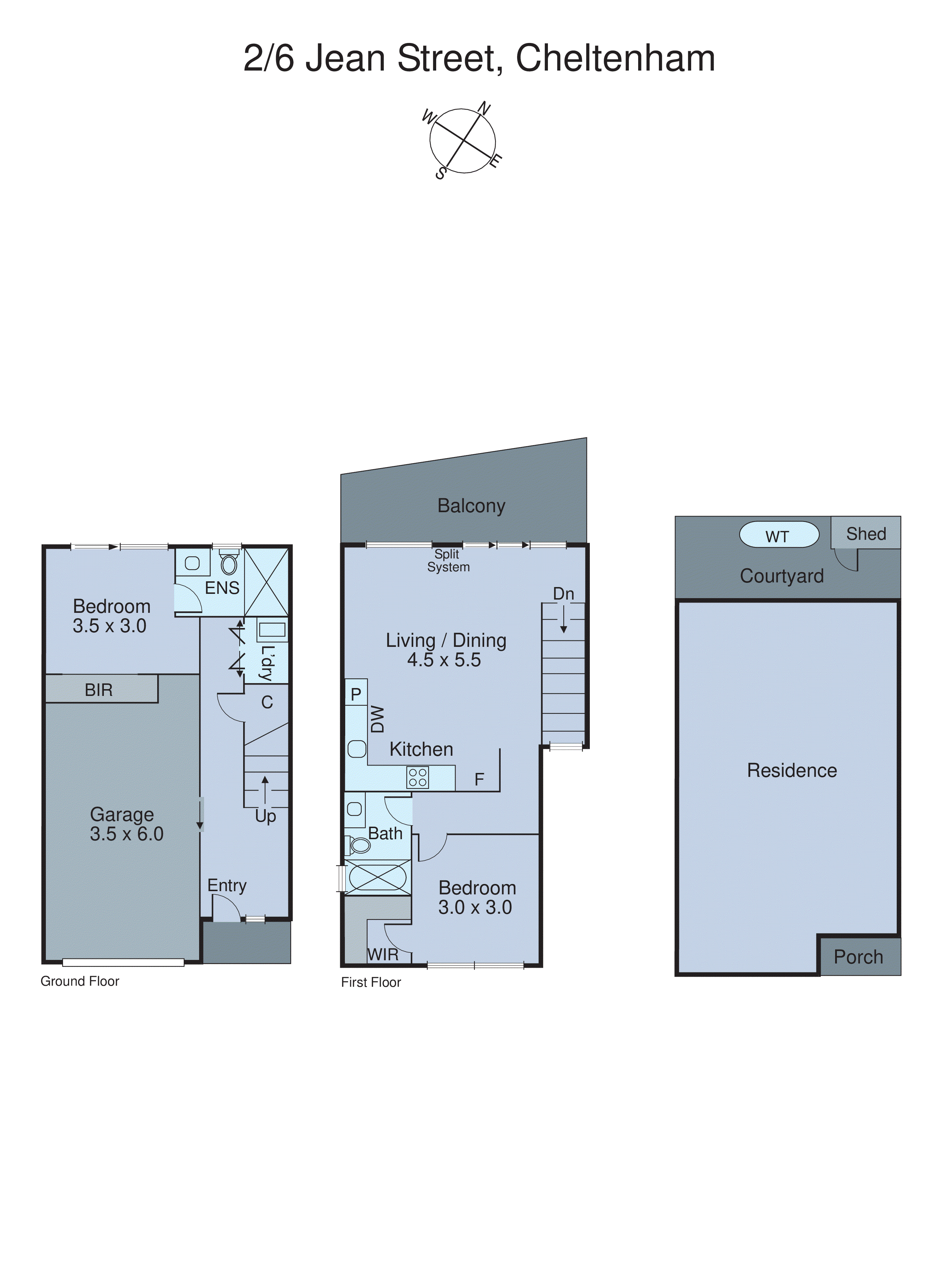 2/6 Jean Street, Cheltenham VIC 3192 - Floorplan