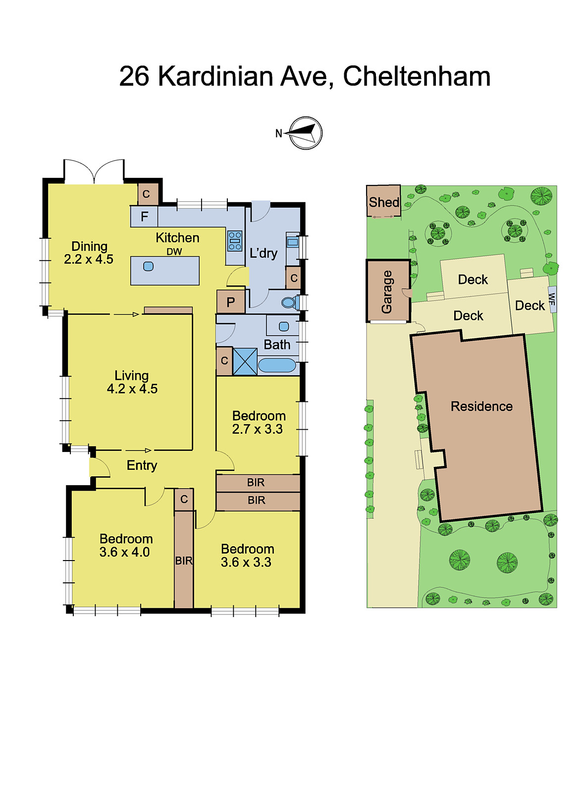 26 Kardinian Avenue, Cheltenham VIC 3192 - Floorplan