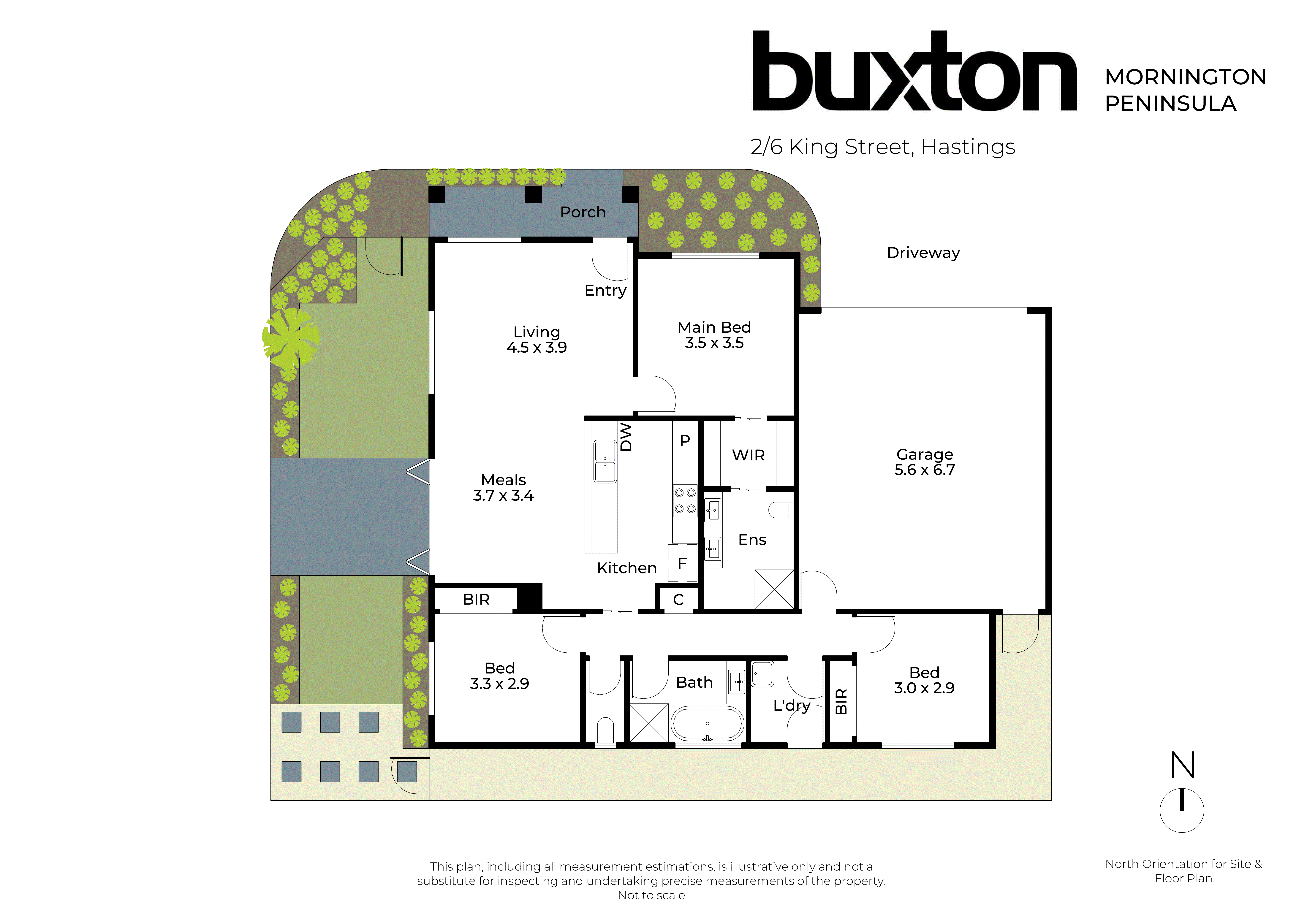2/6 King Street, Hastings VIC 3915 - Floorplan