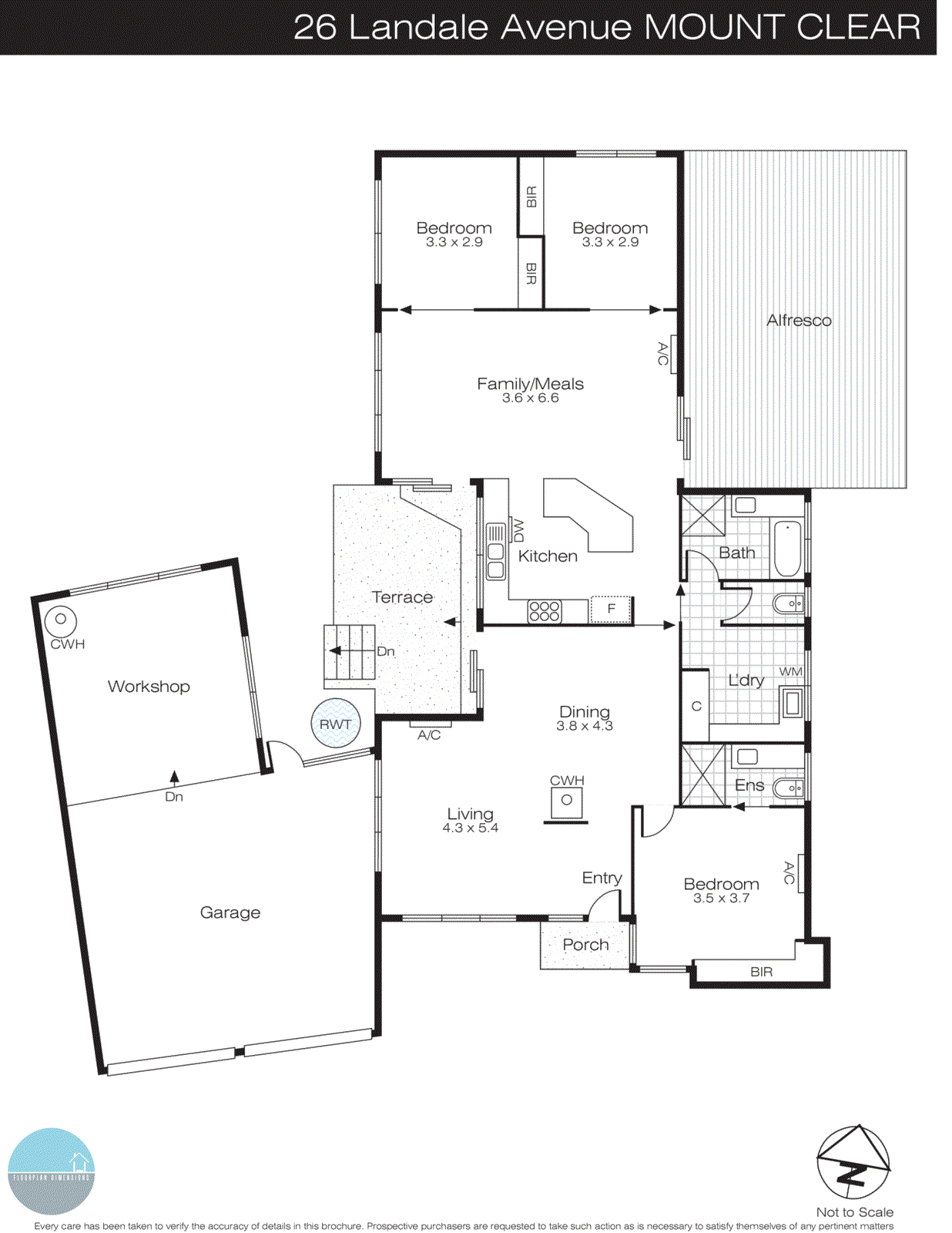 26 Landale Avenue, Mount Clear VIC 3350 - Floorplan