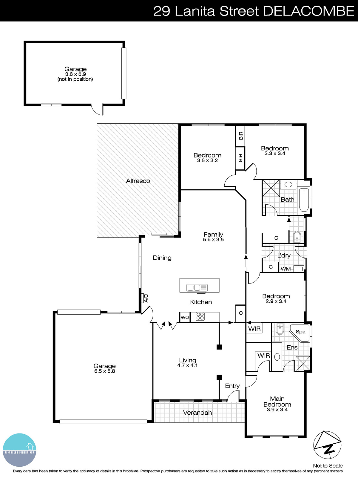 26 Lanita Street, Delacombe VIC 3356 - Floorplan