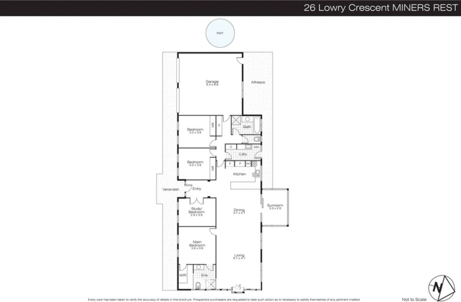 26 Lowry Crescent, Miners Rest VIC 3352 - Floorplan