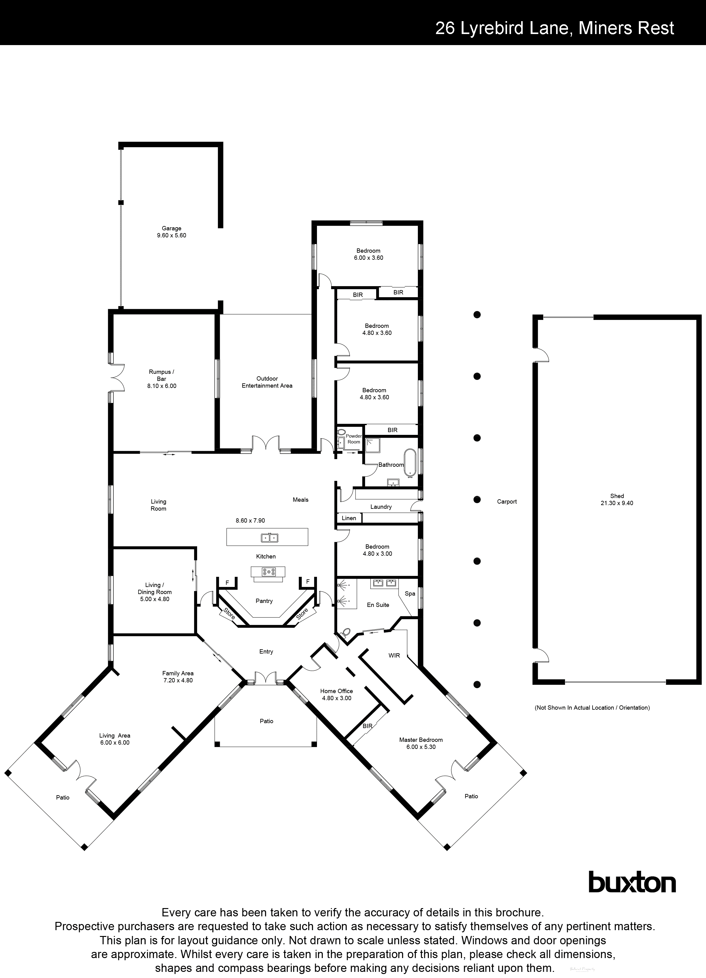 26 Lyrebird Lane, Miners Rest VIC 3352 - Floorplan