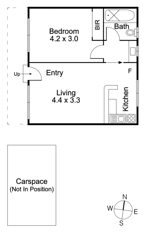 2/6 Marine Avenue, St Kilda VIC 3182 - Floorplan