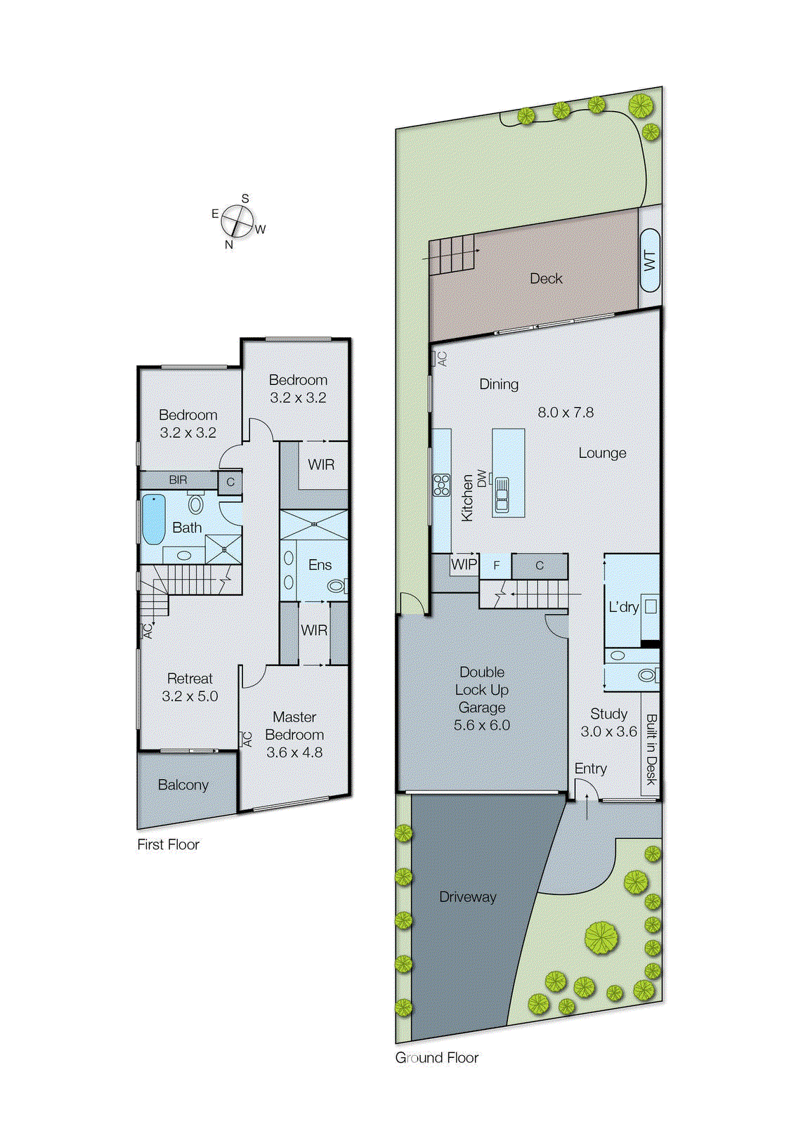2/6 Mernda Avenue, Bonbeach VIC 3196 - Floorplan