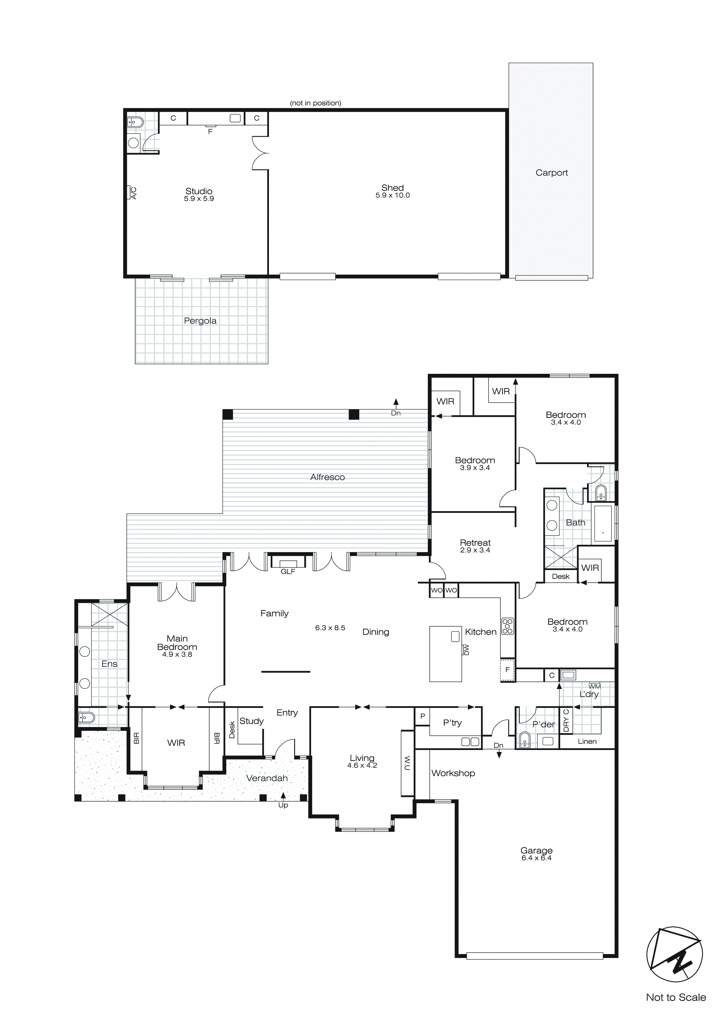 26 Monument Boulevard, Cardigan VIC 3352 - Floorplan