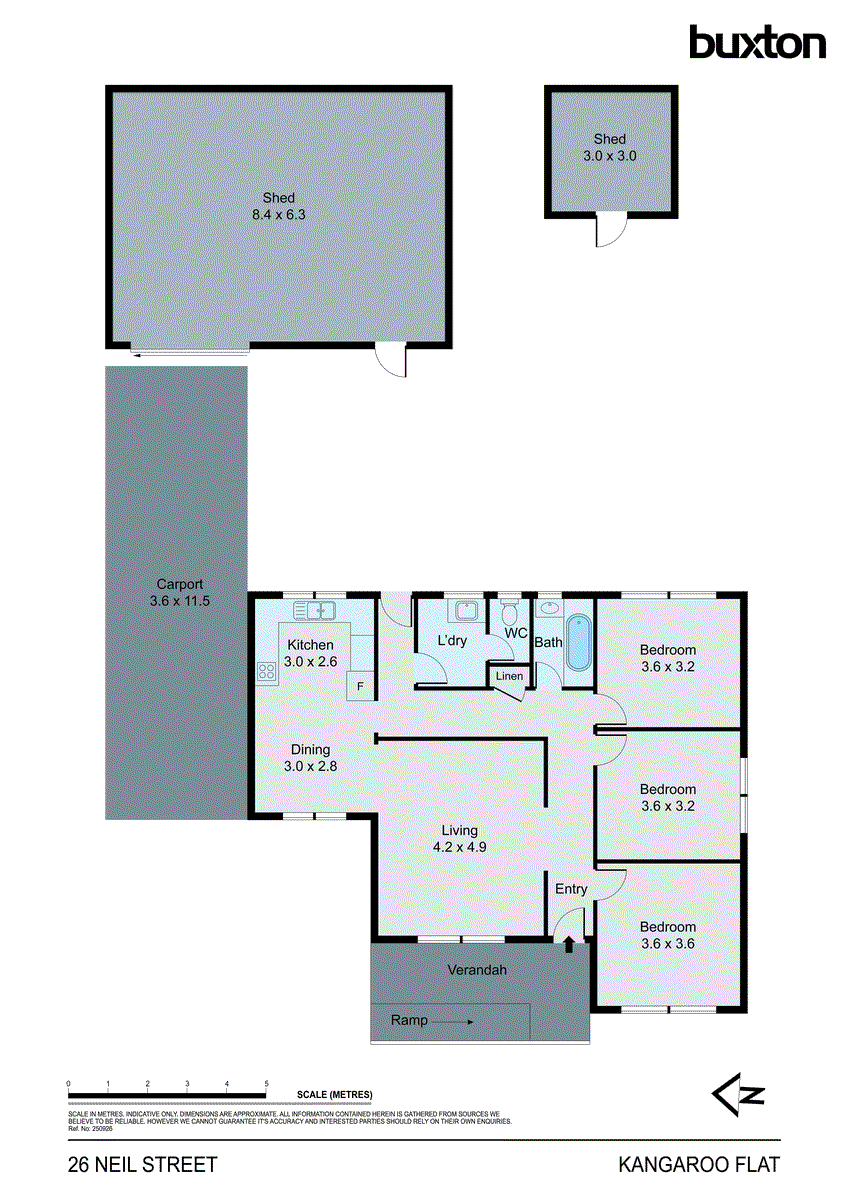 26 Neil Street, Kangaroo Flat VIC 3555 - Floorplan