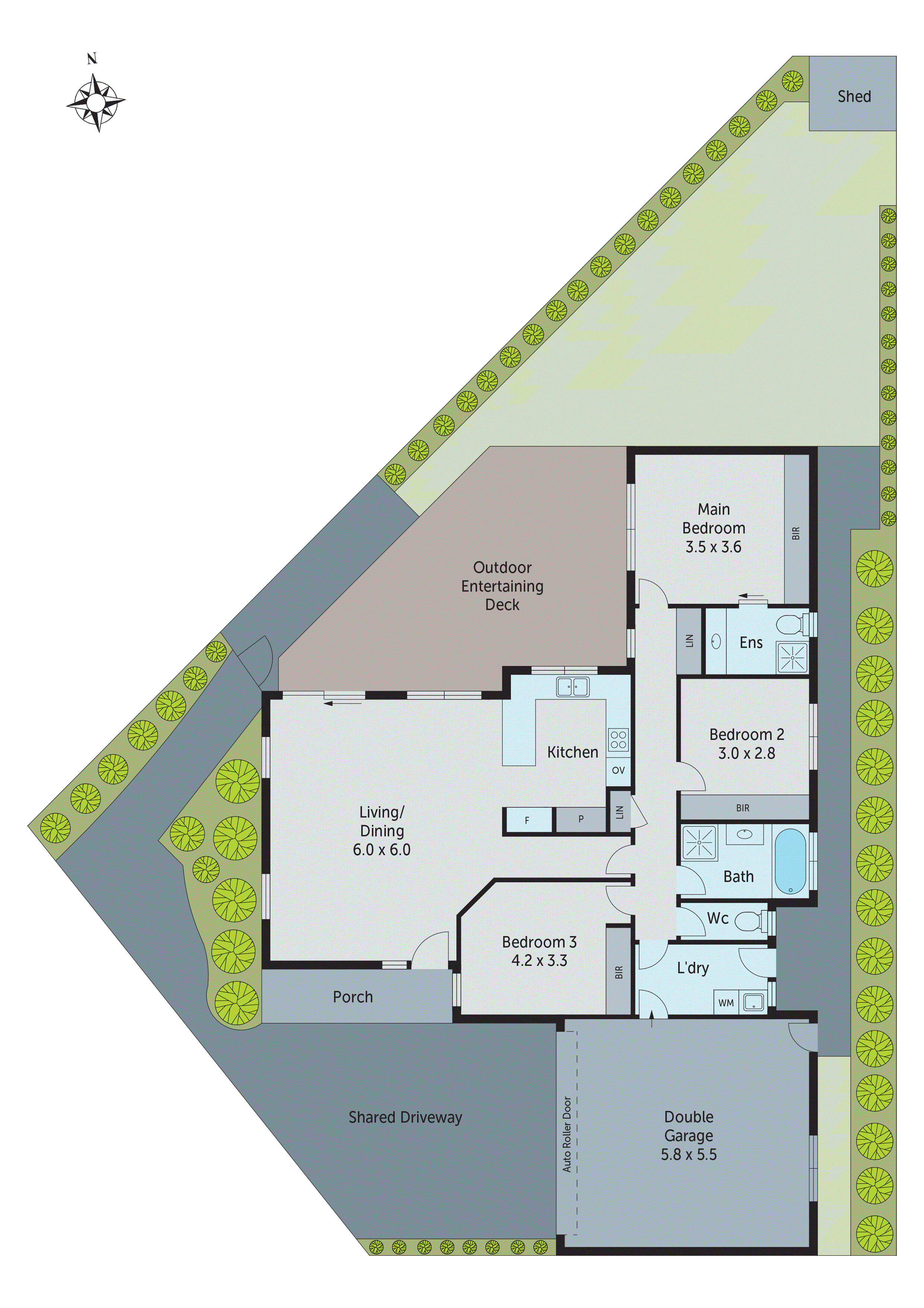 2/6 Newbank Court, Leopold VIC 3224 - Floorplan
