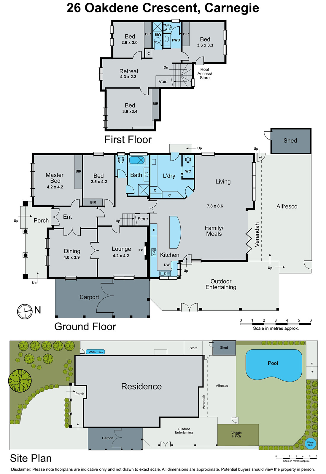 26 Oakdene Crescent, Carnegie VIC 3163 - Floorplan