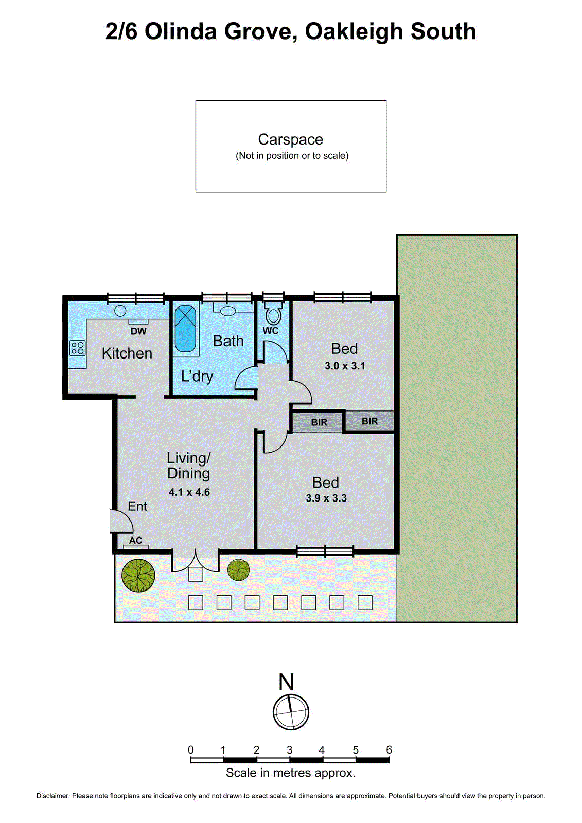 2/6 Olinda Grove, Oakleigh South VIC 3167 - Floorplan