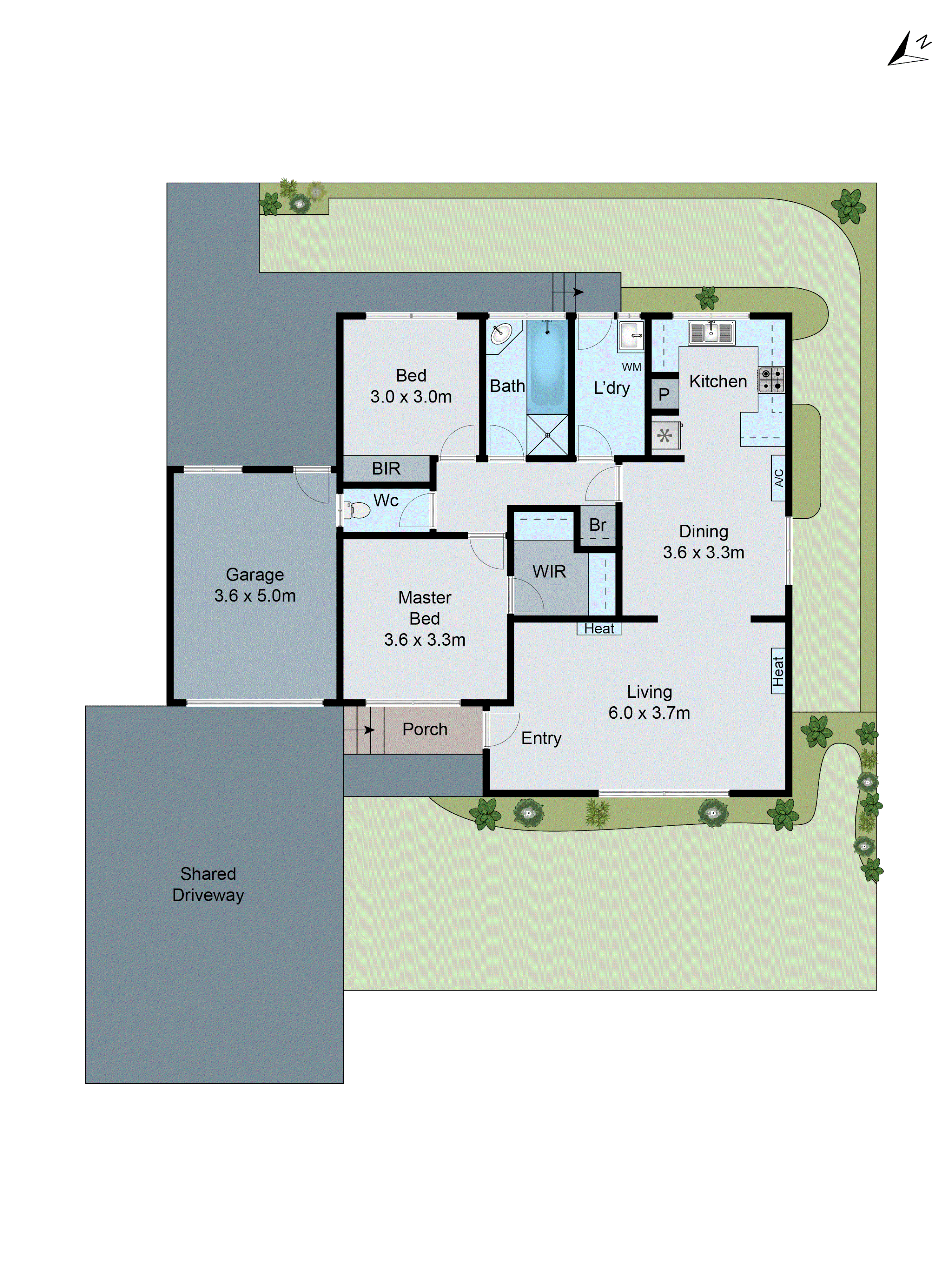2/6 Piccadilly Close, Bell Post Hill VIC 3215 - Floorplan