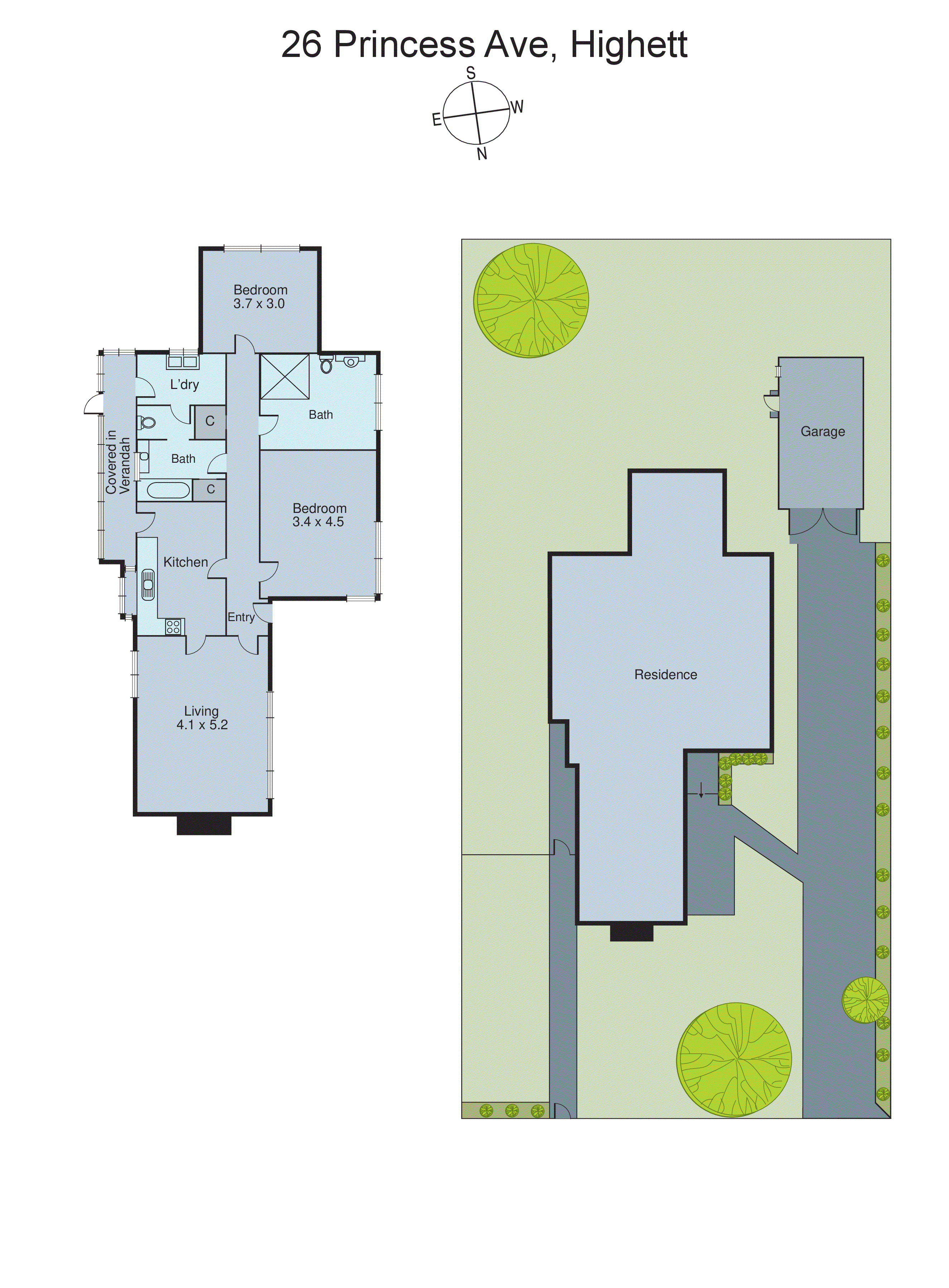 26 Princess Avenue, Highett VIC 3190 - Floorplan