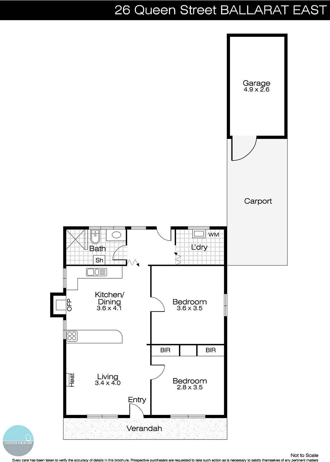 26 Queen Street South, Ballarat East VIC 3350 - Floorplan