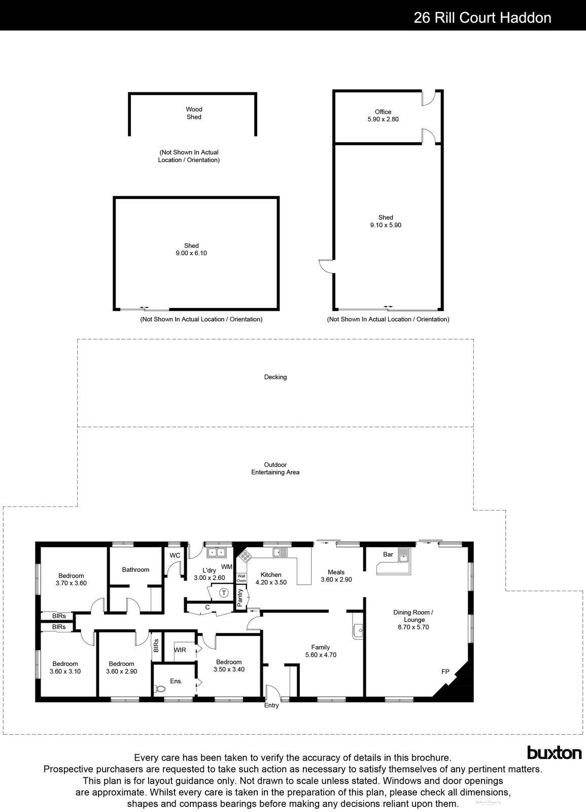 26 Rill Court, Haddon VIC 3351 - Floorplan