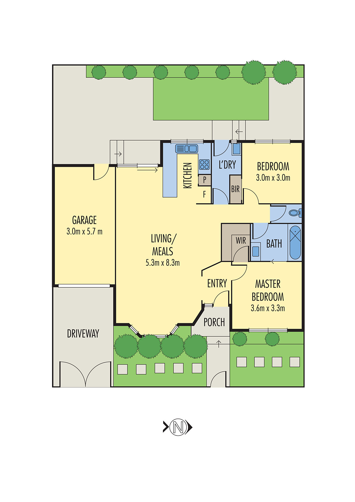 2/6 Robinson Street, Clayton VIC 3168 - Floorplan